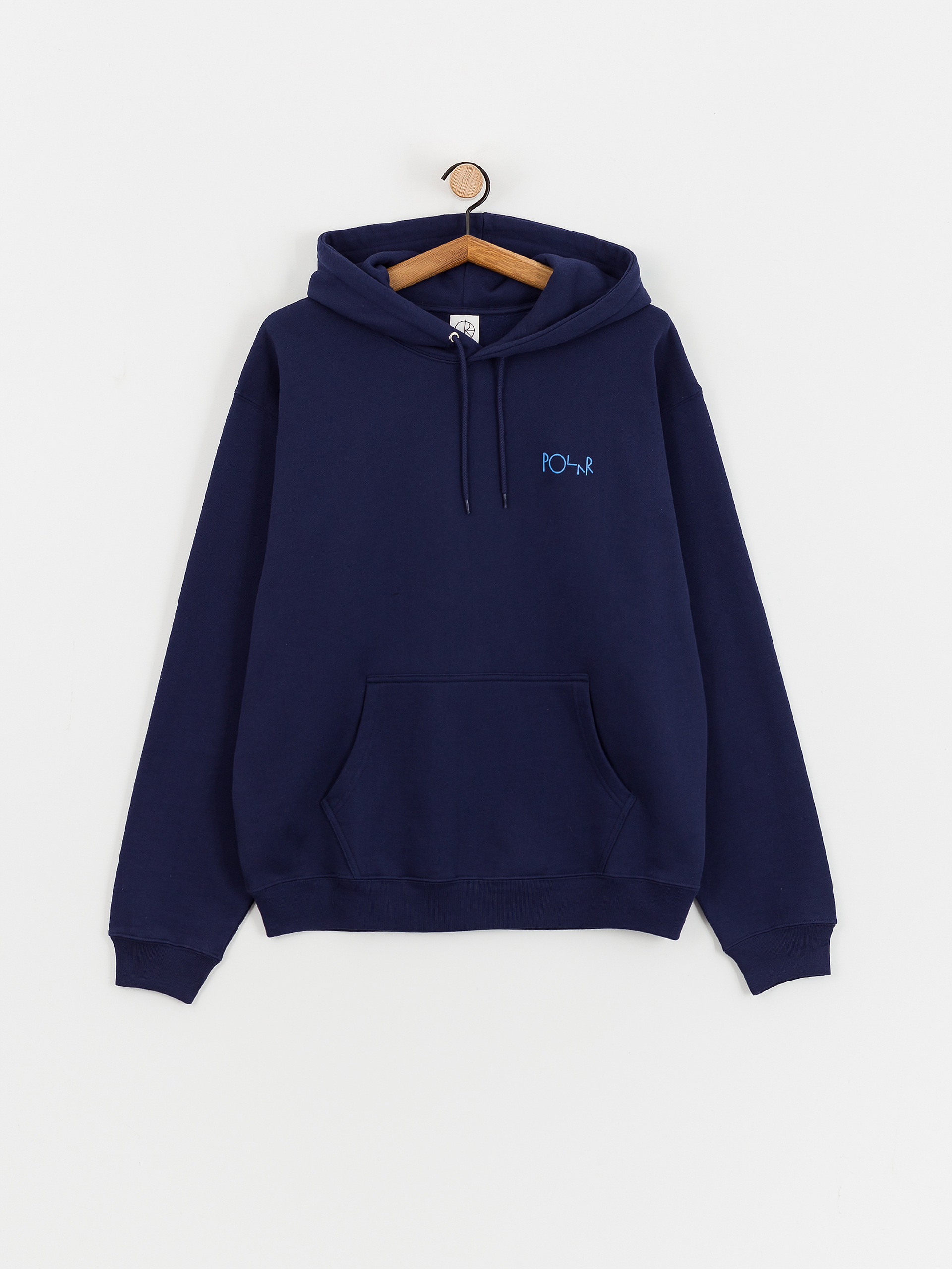 Bluza z kapturem Polar Skate Dave Hoodie Stroke Logo HD (dark blue)