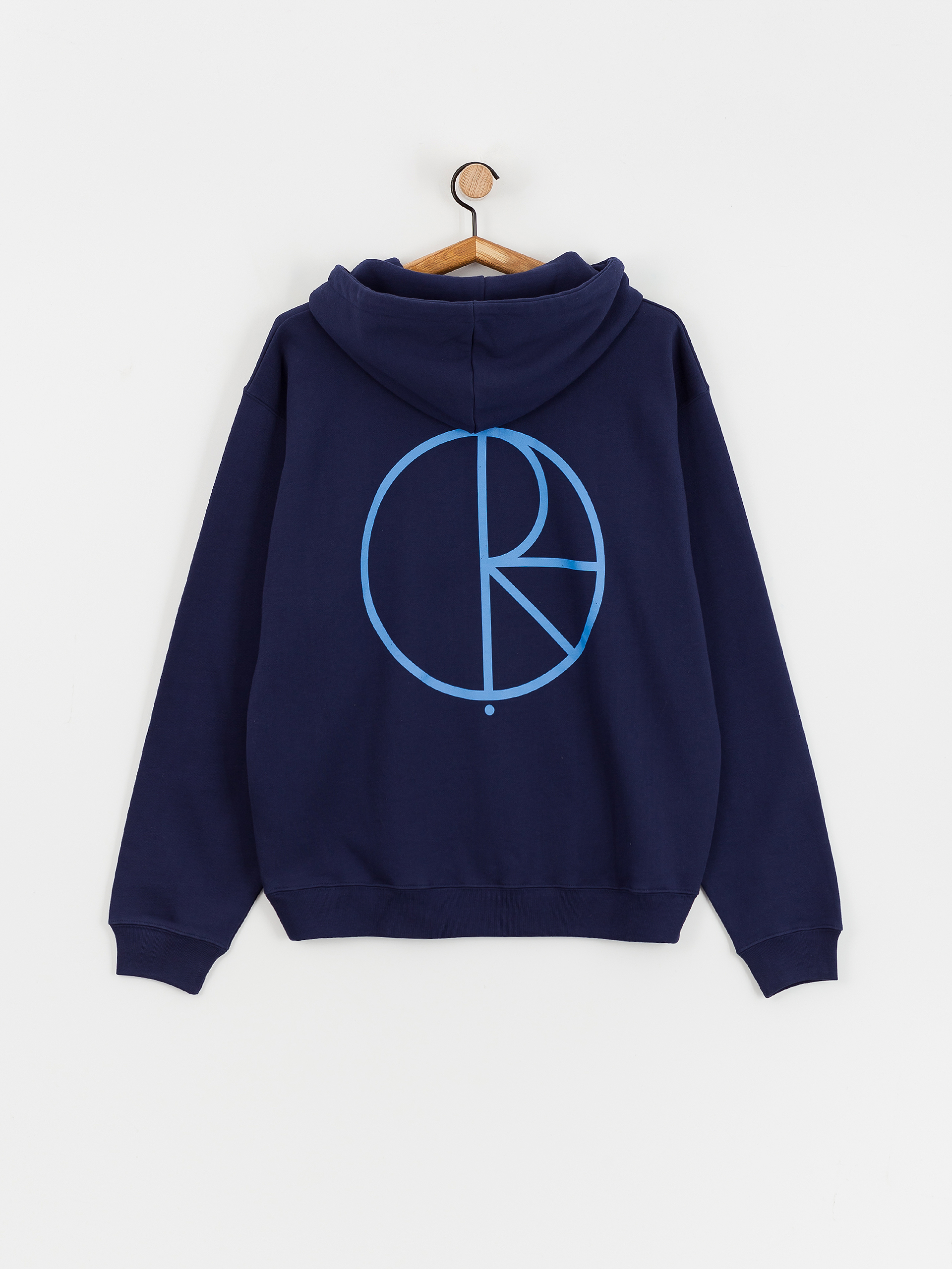 Bluza z kapturem Polar Skate Dave Hoodie Stroke Logo HD (dark blue)
