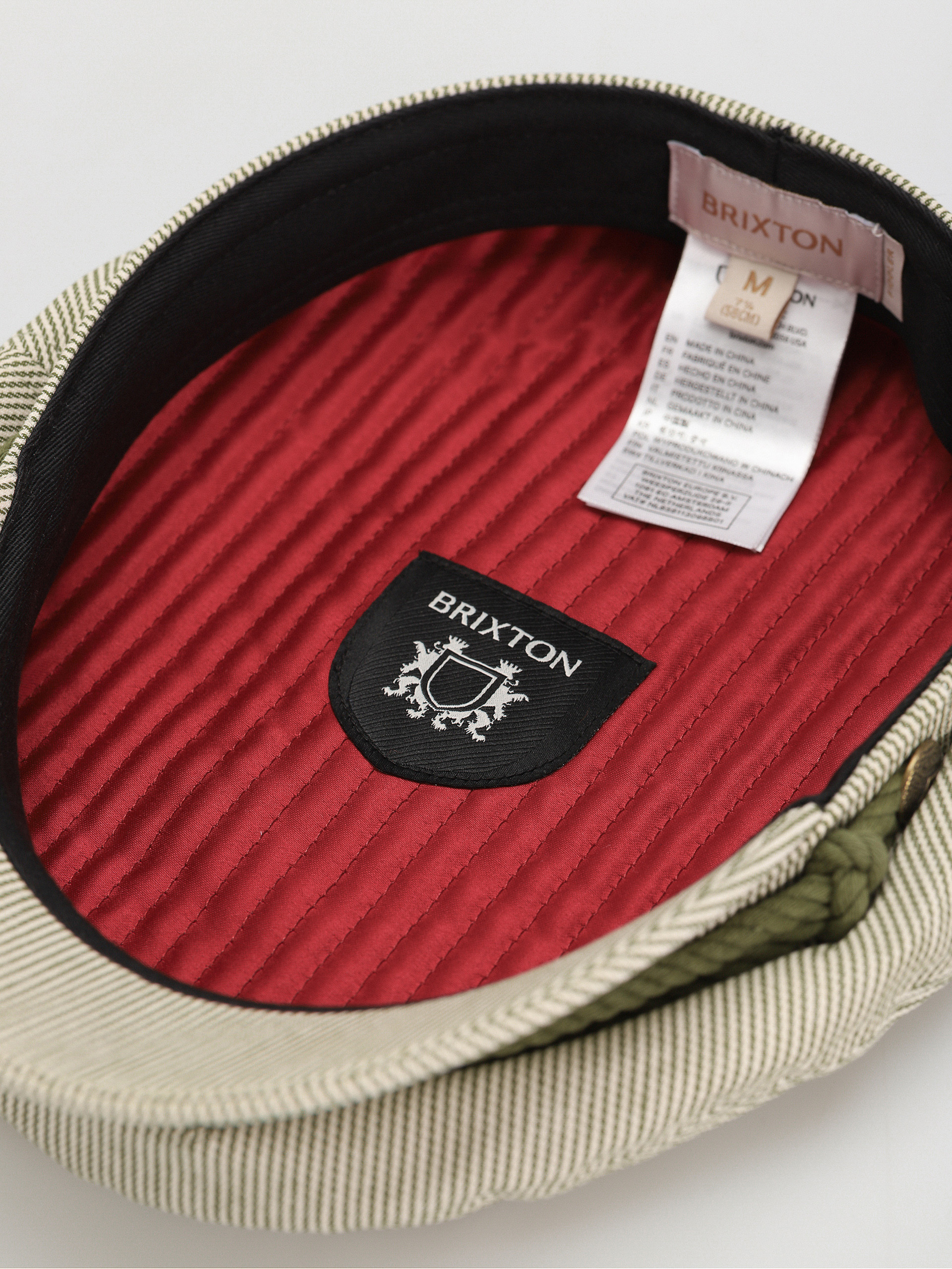 Kaszkiet Brixton Fiddler Cap Wmn (sea kelp/oat milk)