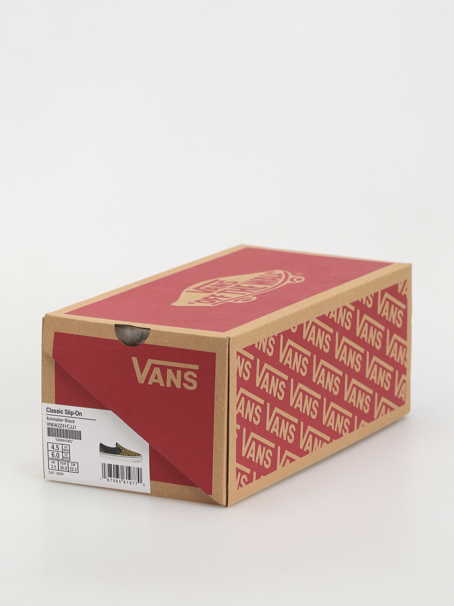 Buty Vans Classic Slip On (animalier black)