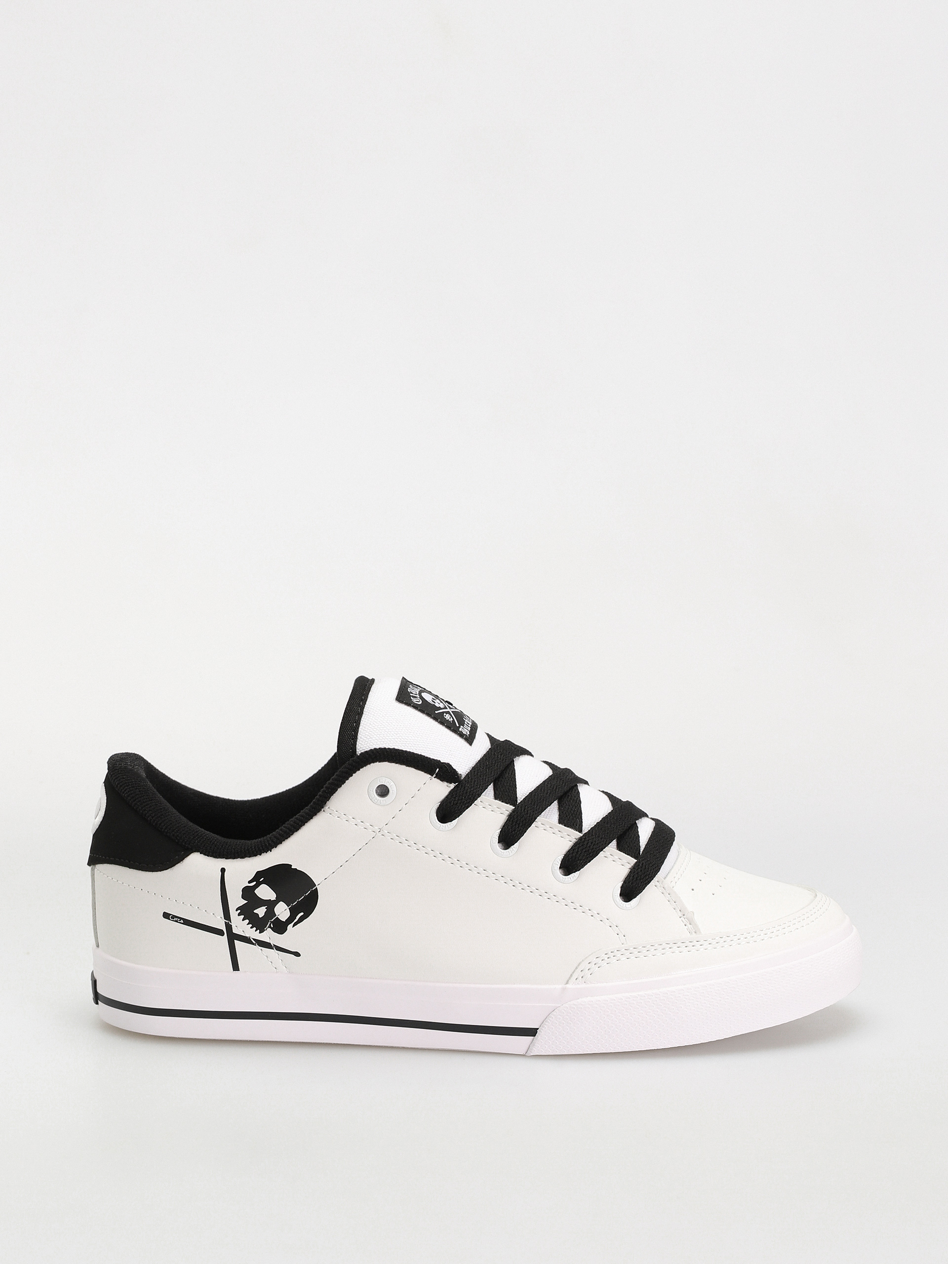 Buty Circa Buckler Sk (white/black/pu leather/canvas)