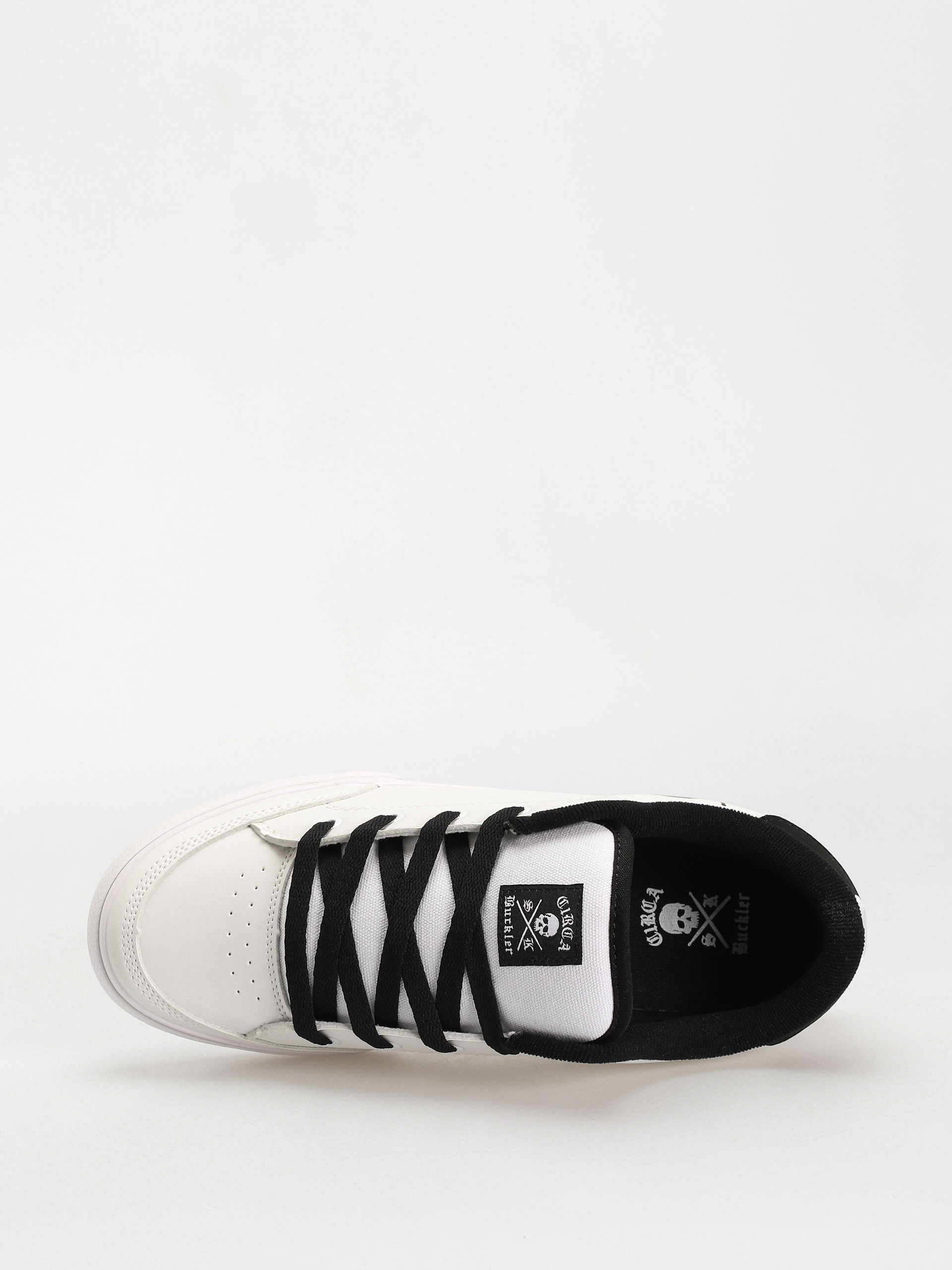 Buty Circa Buckler Sk (white/black/pu leather/canvas)