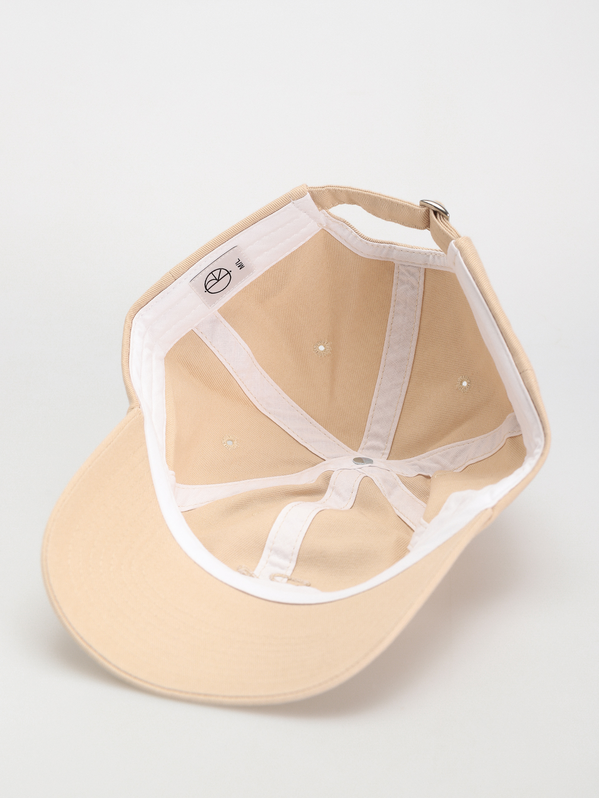 Czapka z daszkiem Polar Skate Sai Cap Varsity Logo (ecru)