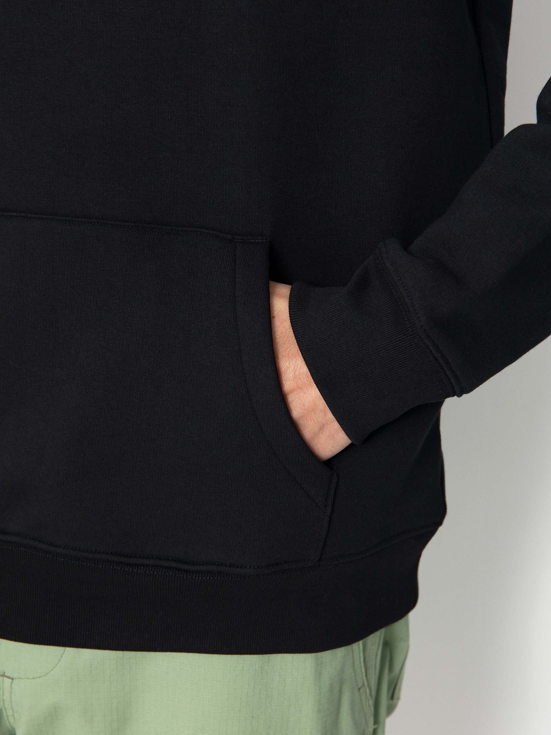 Bluza z kapturem Poetic Collective Big Back Text HD (black)