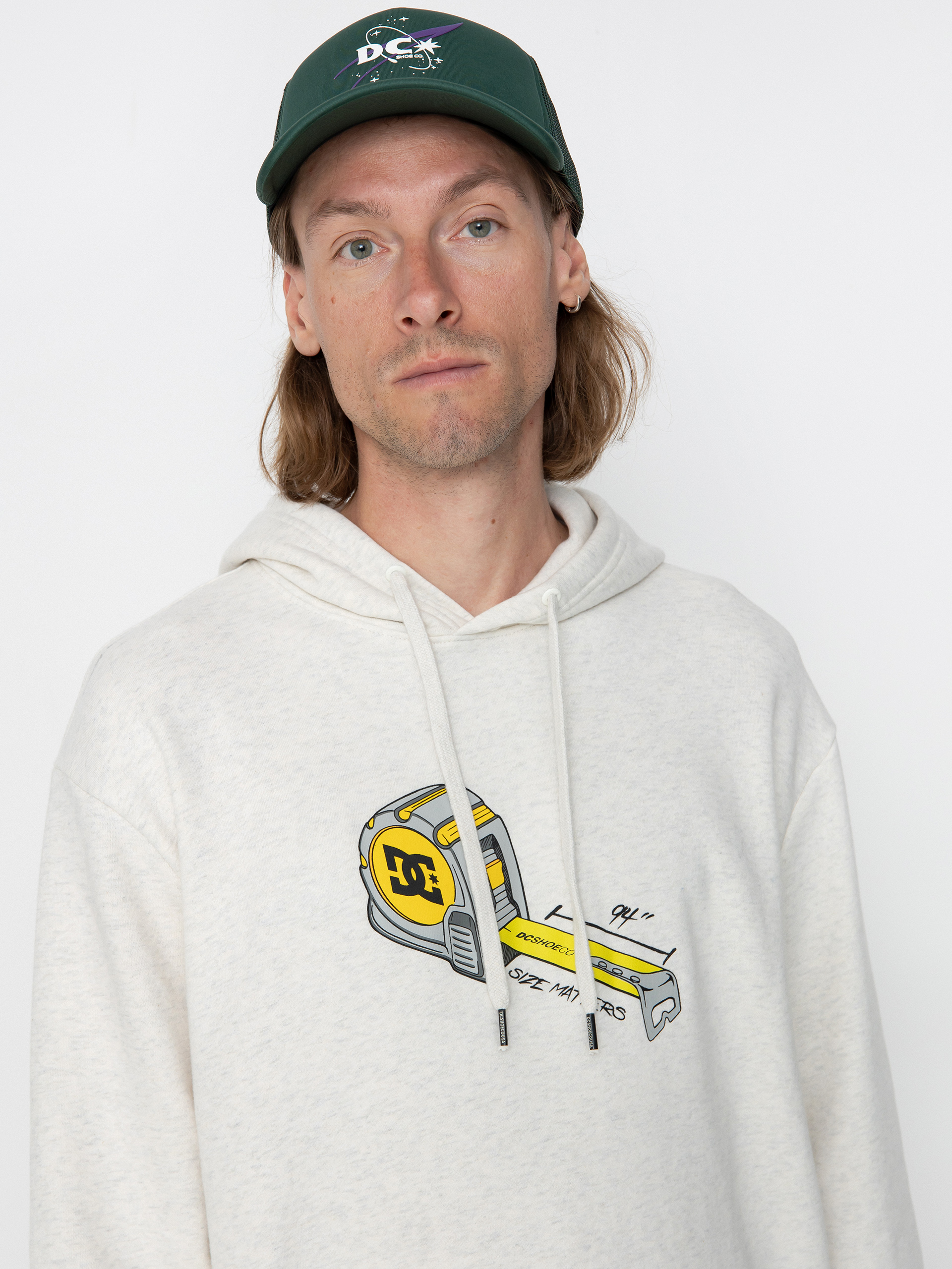 Bluza z kapturem DC Size Matters HD (snow heather)