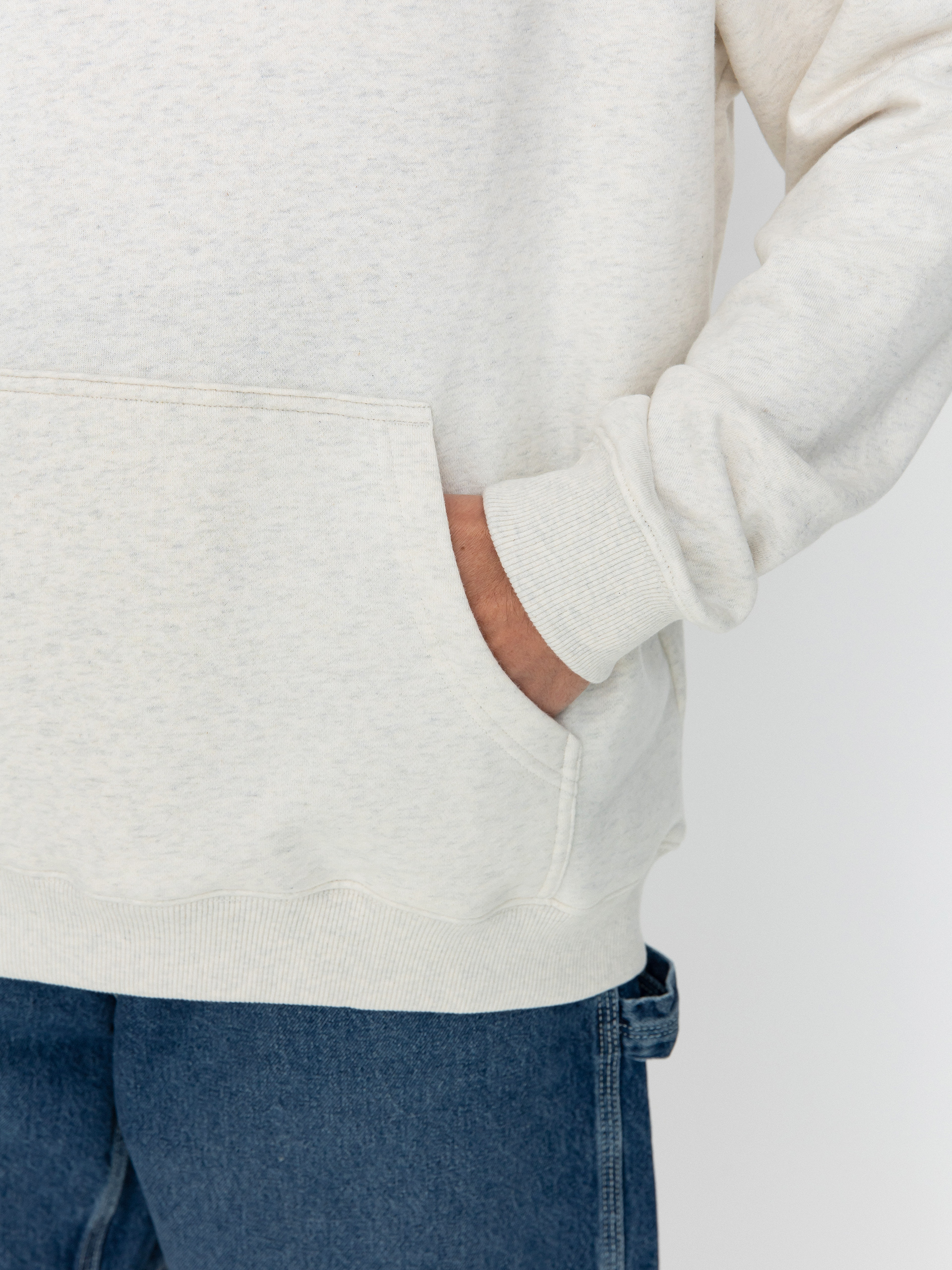 Bluza z kapturem DC Size Matters HD (snow heather)