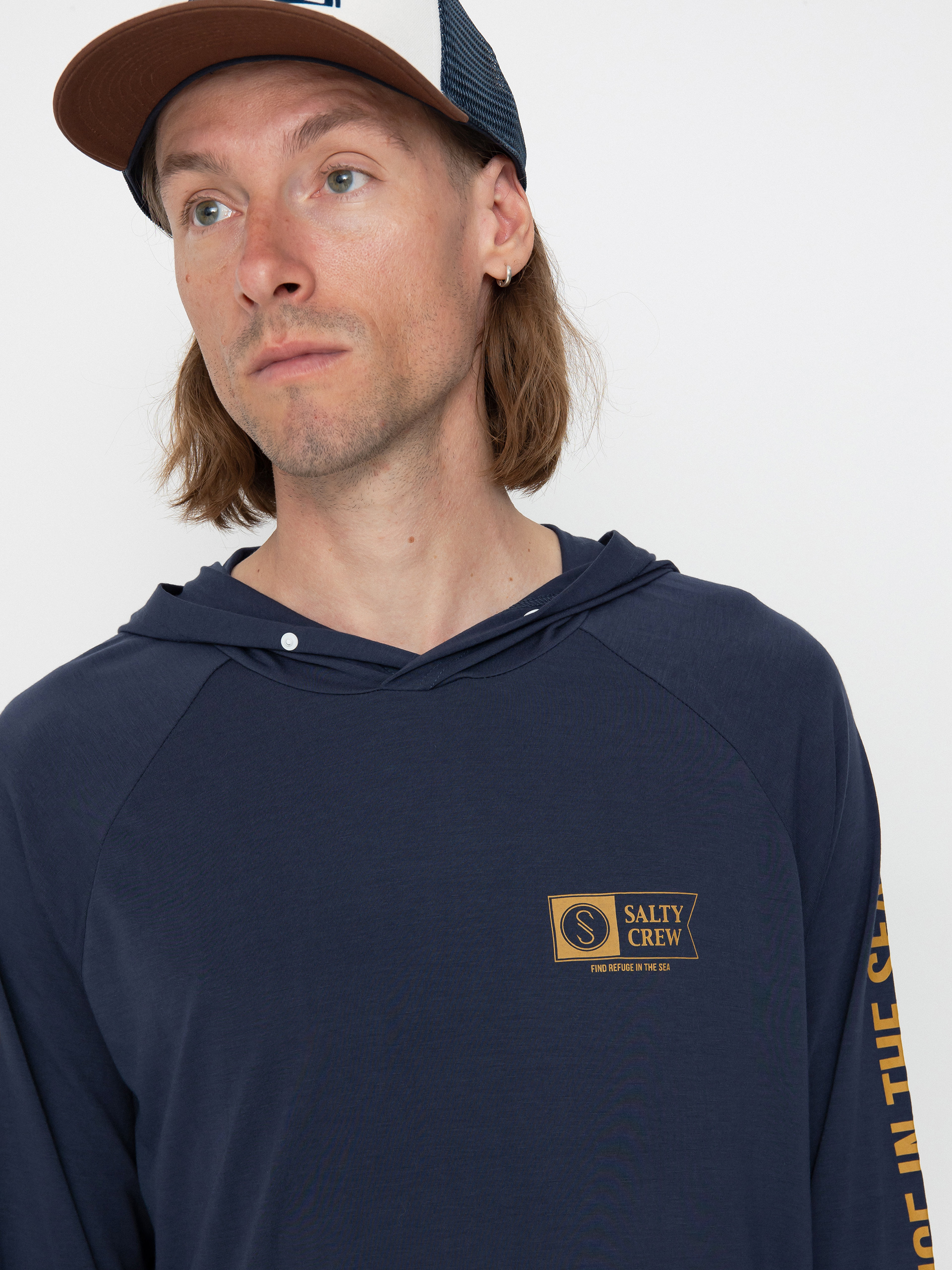 Bluza z kapturem Salty Crew Mariner HD (navy)