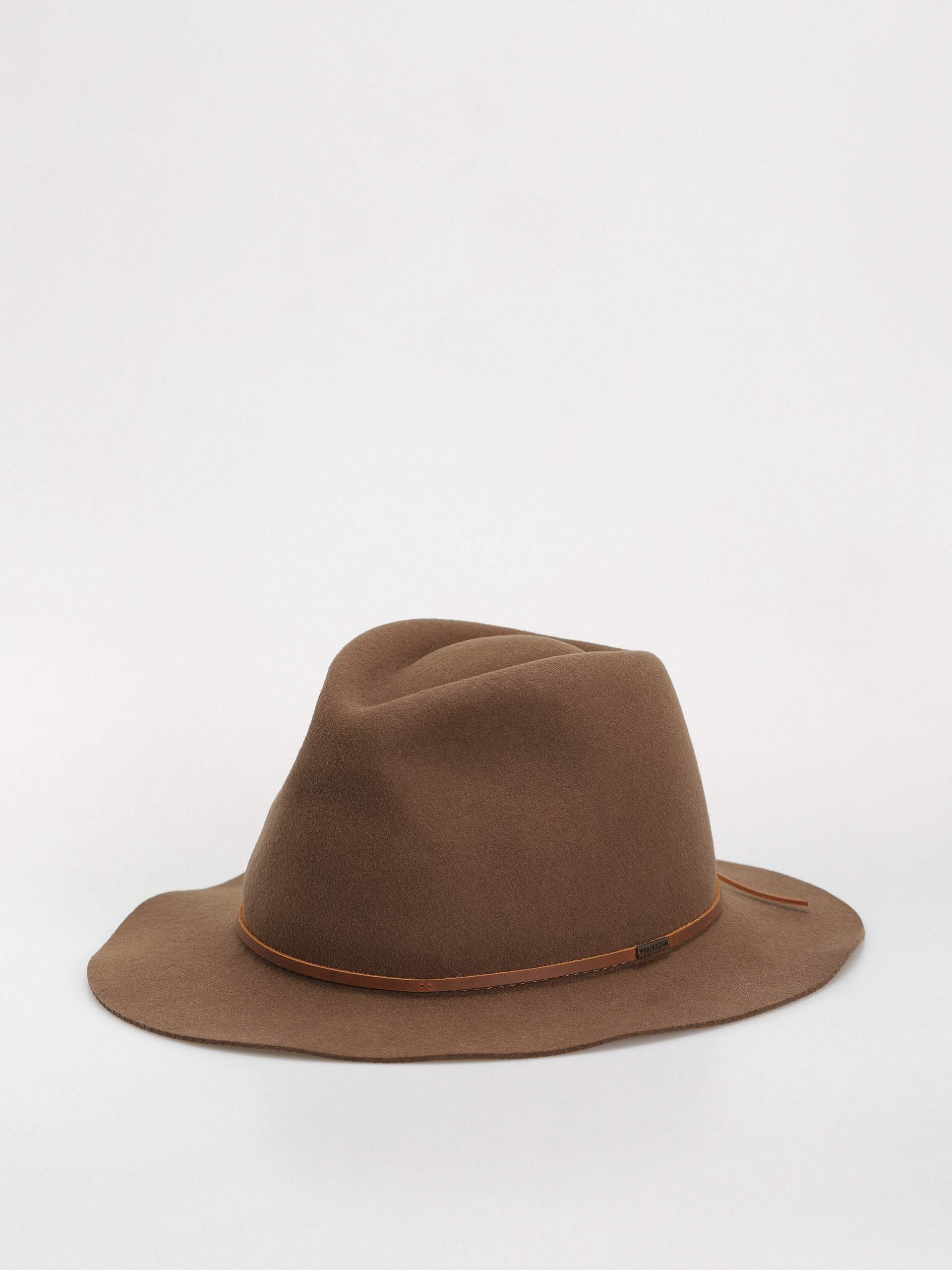 Kapelusz Brixton Wesley Fedora (dark earth)
