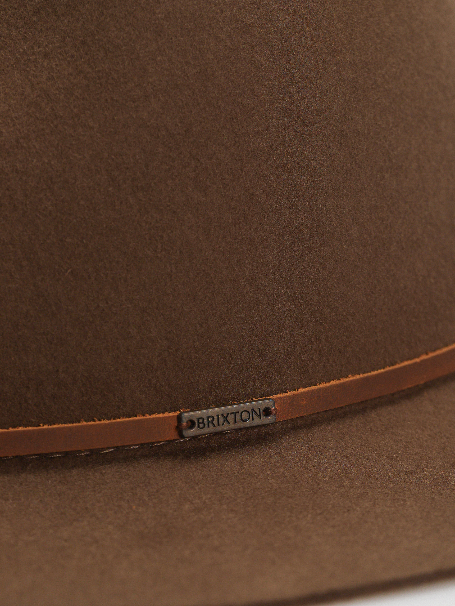 Kapelusz Brixton Wesley Fedora (dark earth)