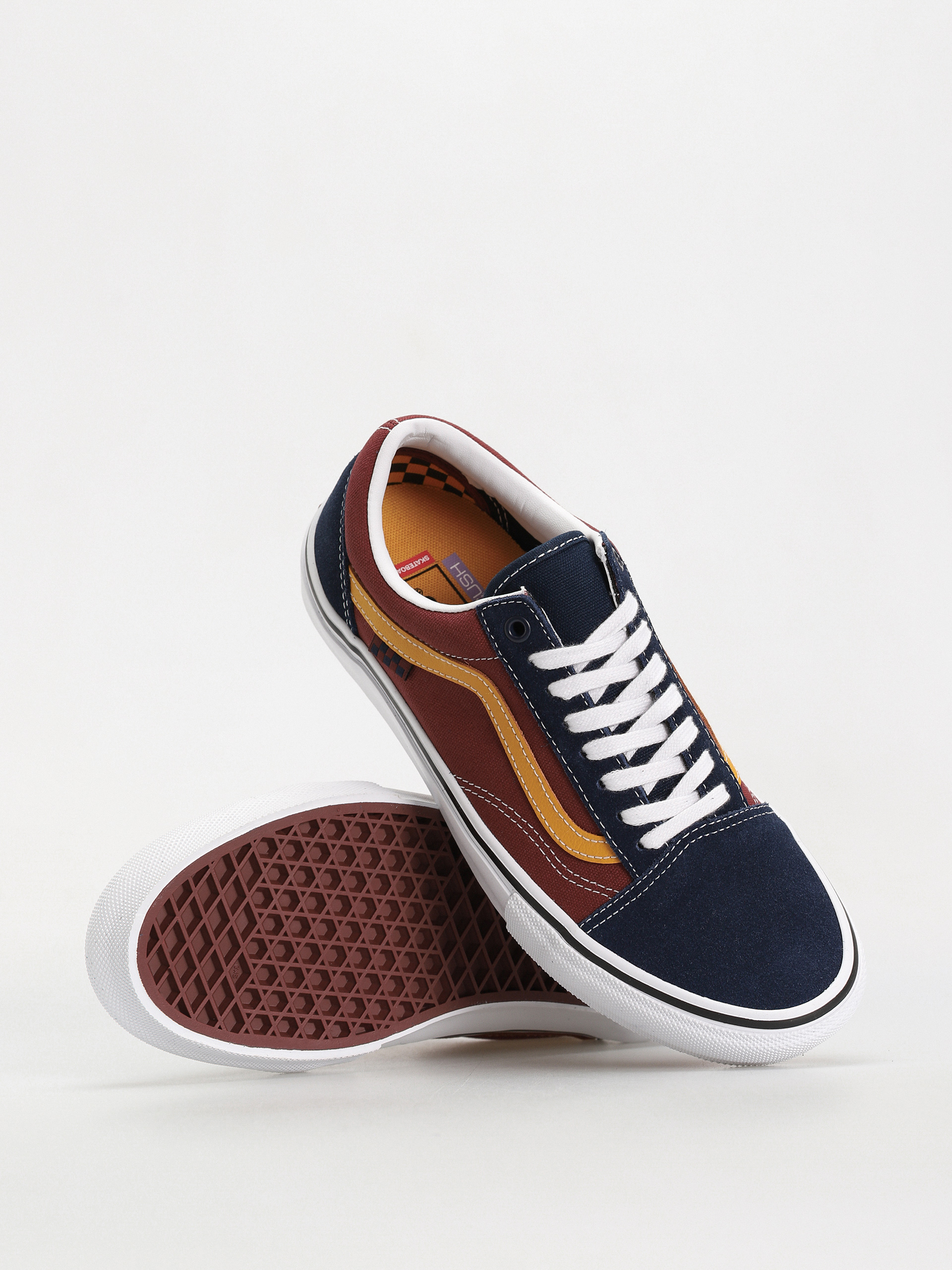 Buty Vans Skate Old Skool (navy/burgundy)