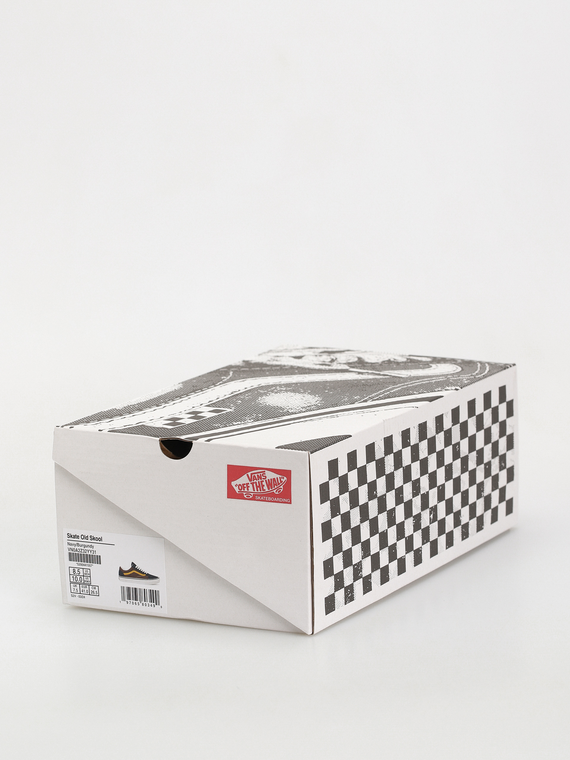 Buty Vans Skate Old Skool (navy/burgundy)