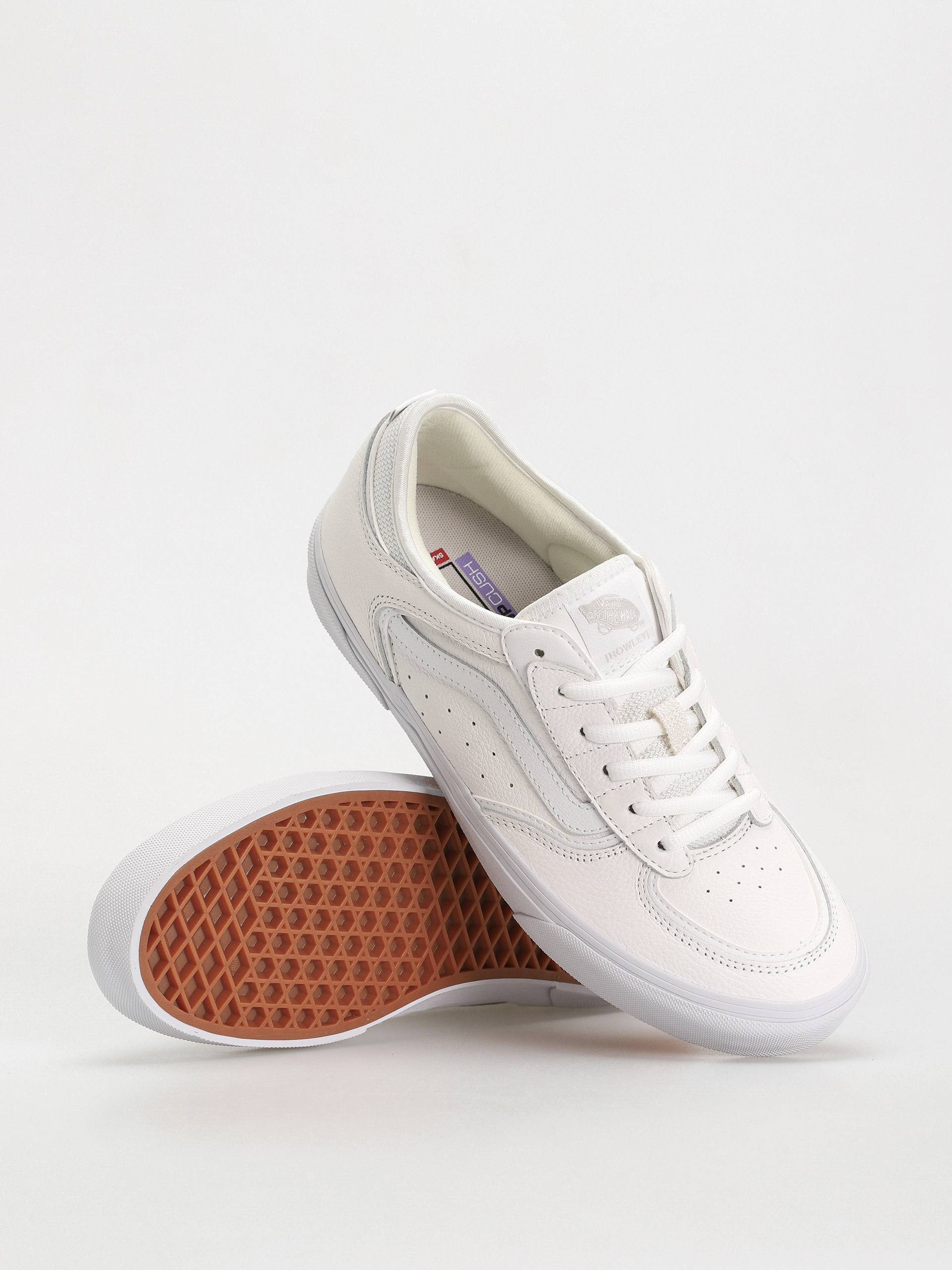 Buty Vans Skate Rowley (leather white/white)