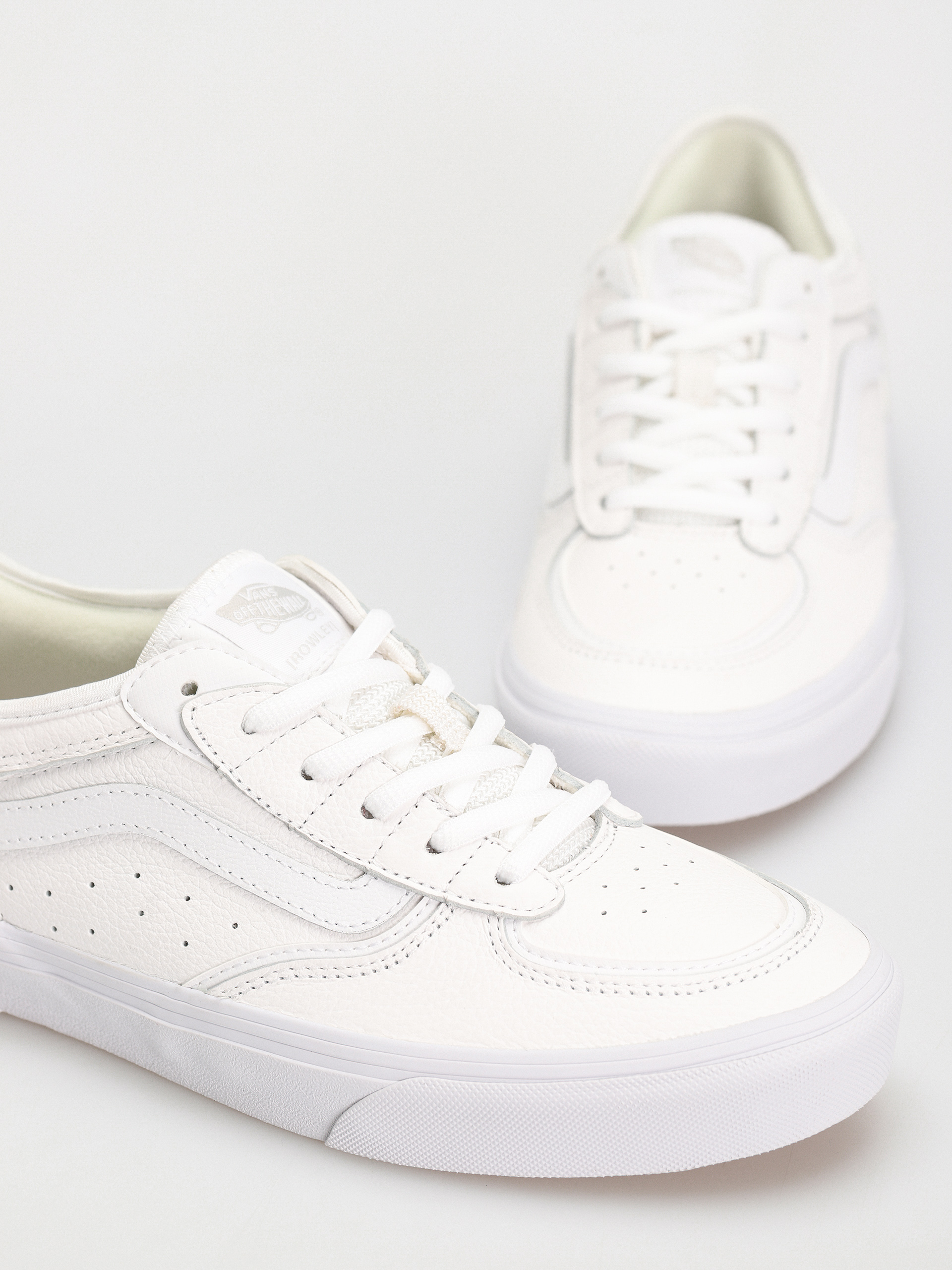 Buty Vans Skate Rowley (leather white/white)