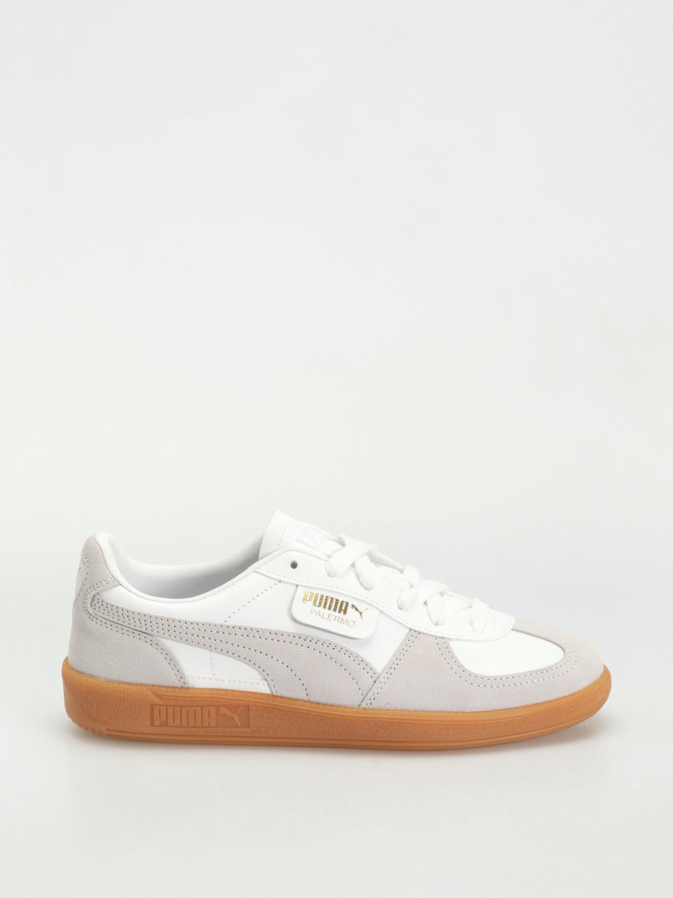 Buty Puma Palermo Leather (puma white glacial gray gum)