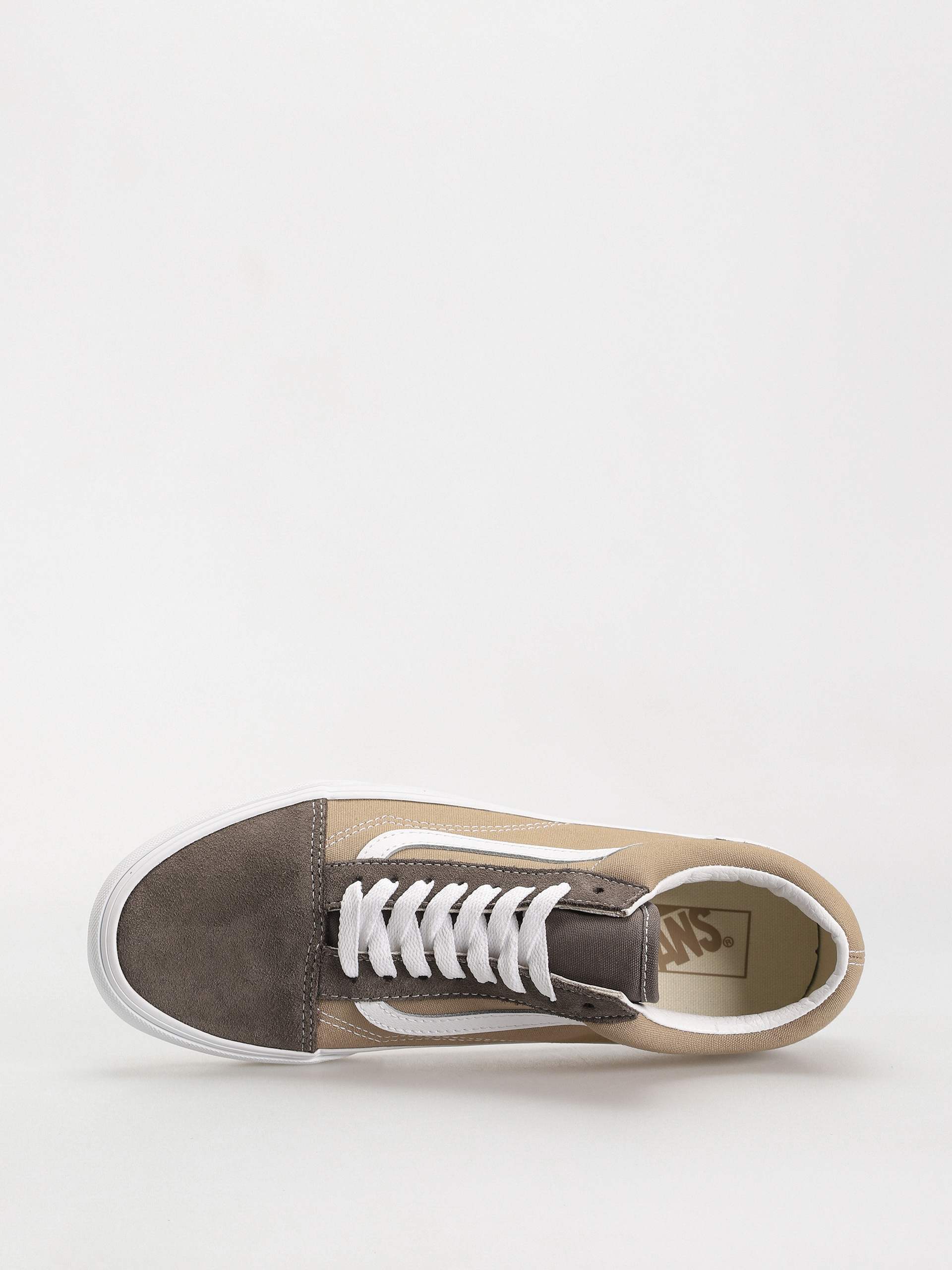 Buty Vans Old Skool (canvas/suede block brown)