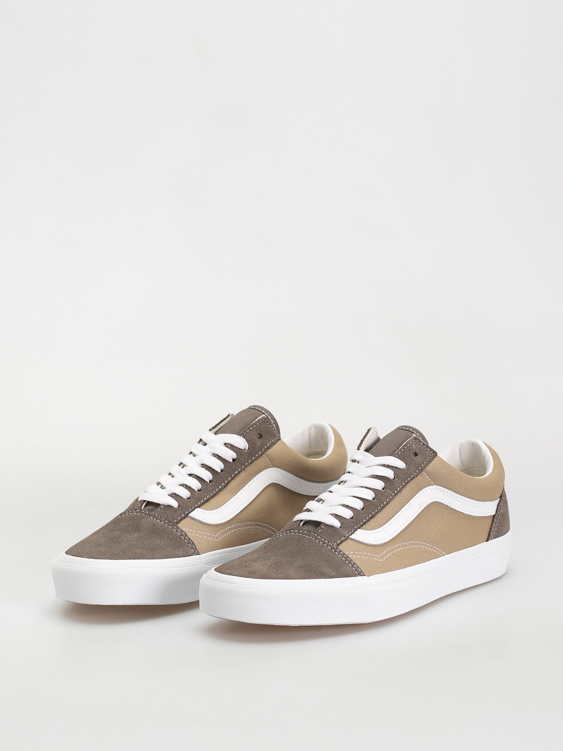 Buty Vans Old Skool (canvas/suede block brown)
