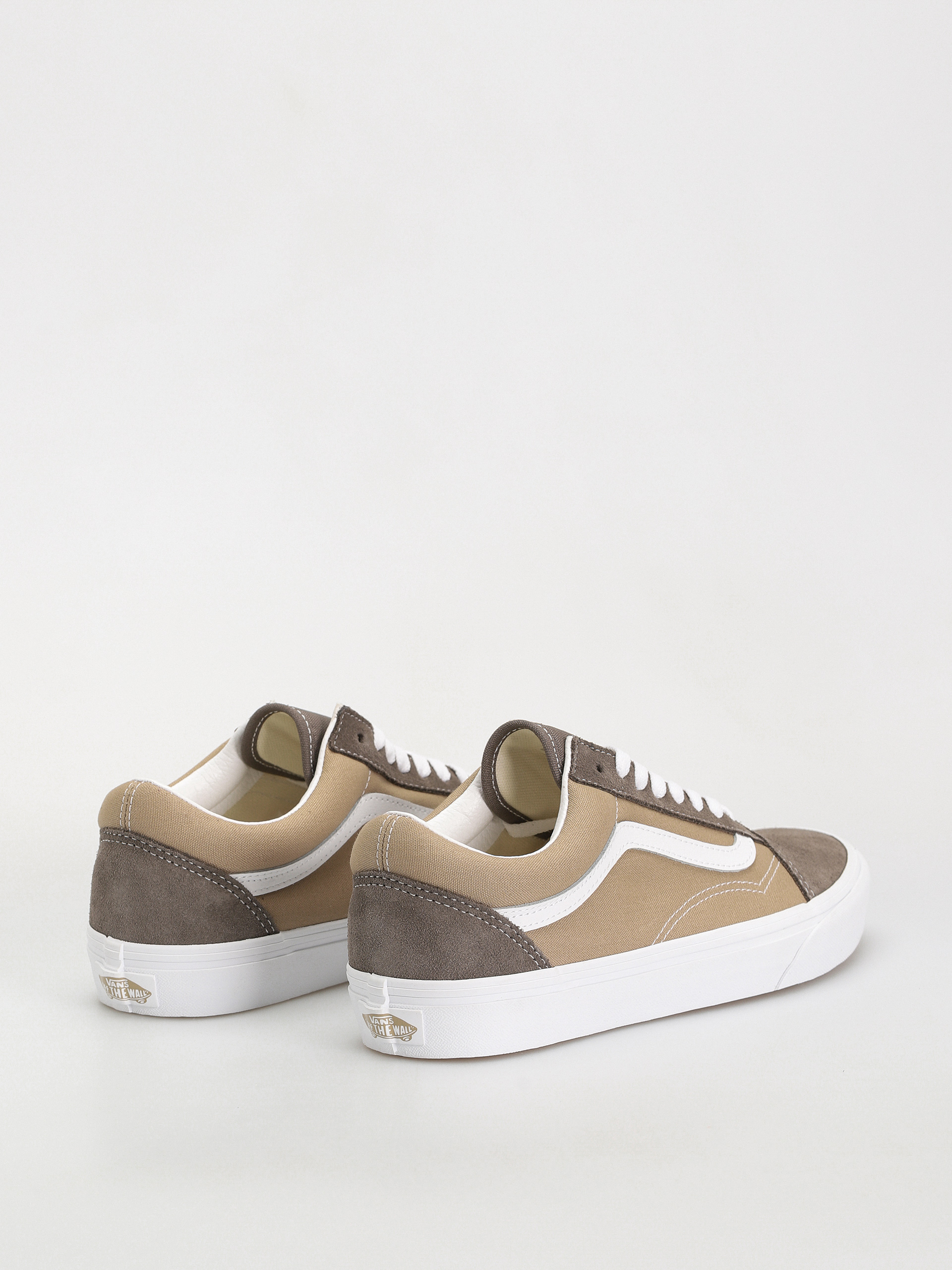 Buty Vans Old Skool (canvas/suede block brown)