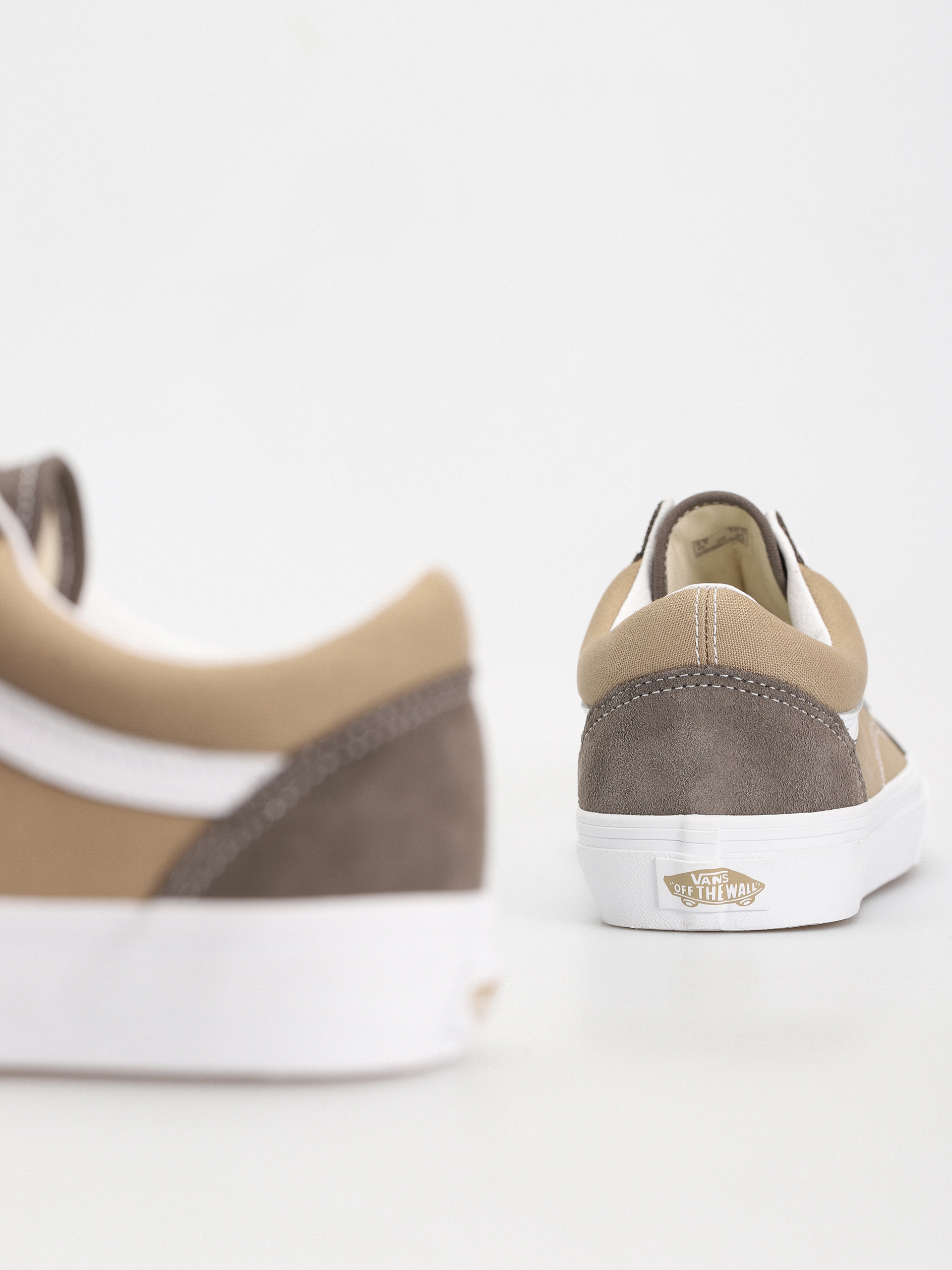 Buty Vans Old Skool (canvas/suede block brown)