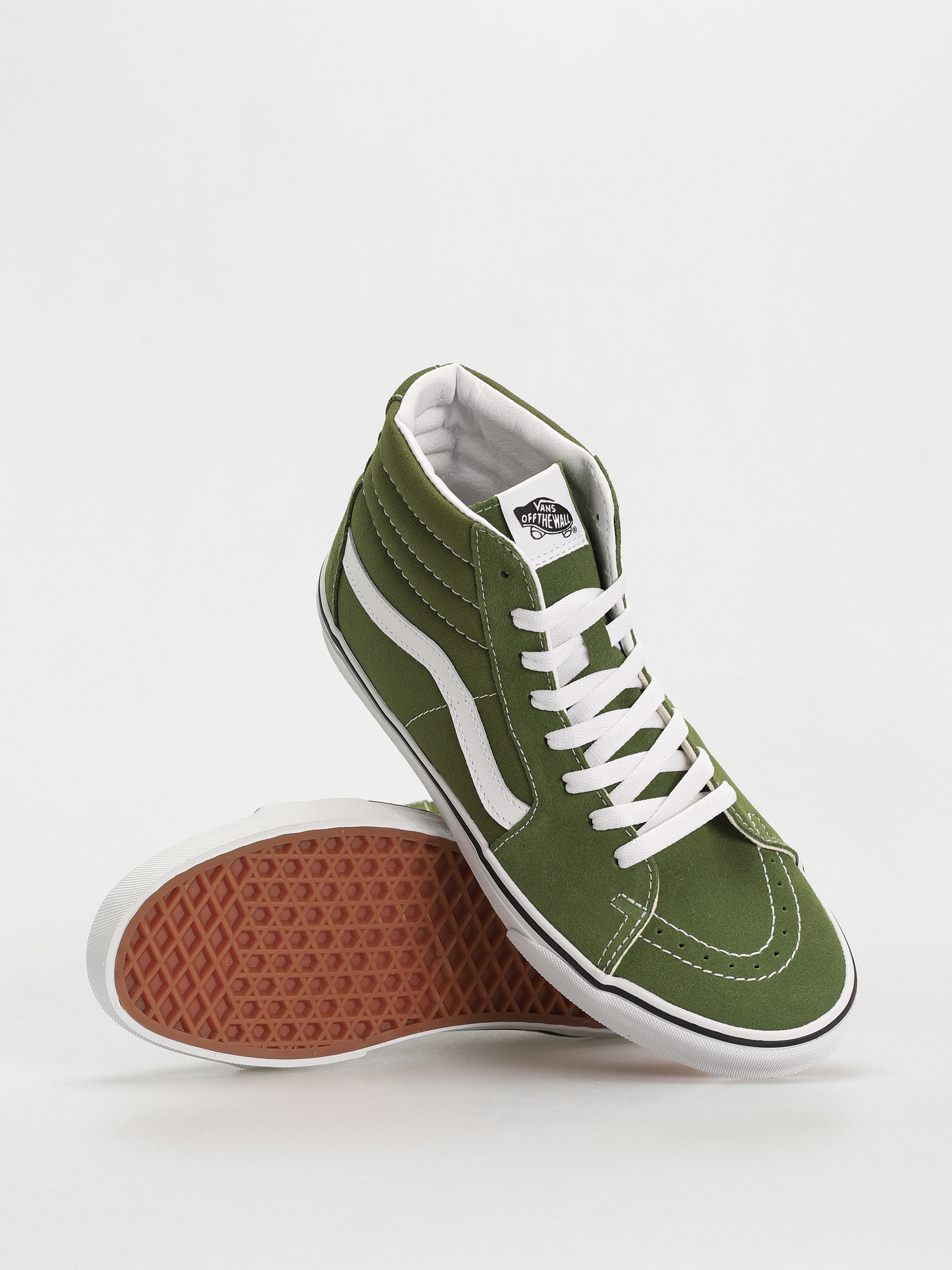 Buty Vans Sk8 Hi (color theory pesto)