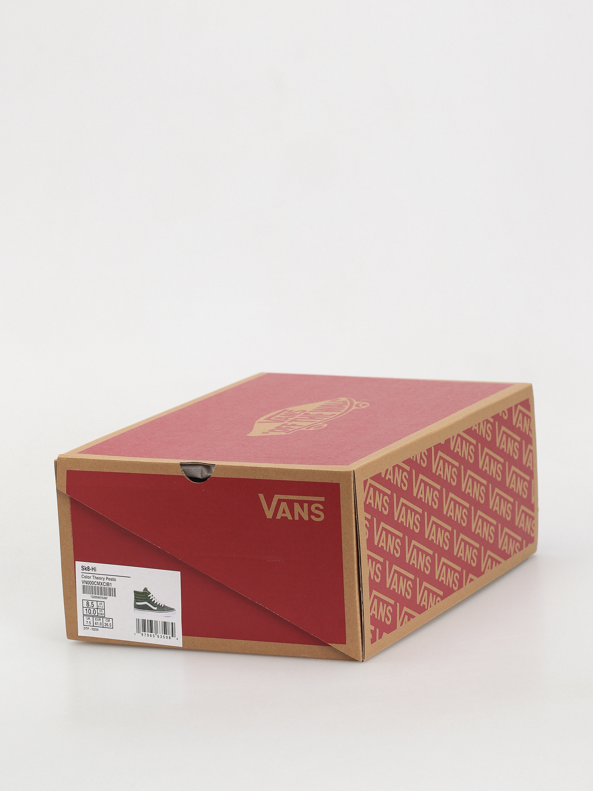 Buty Vans Sk8 Hi (color theory pesto)