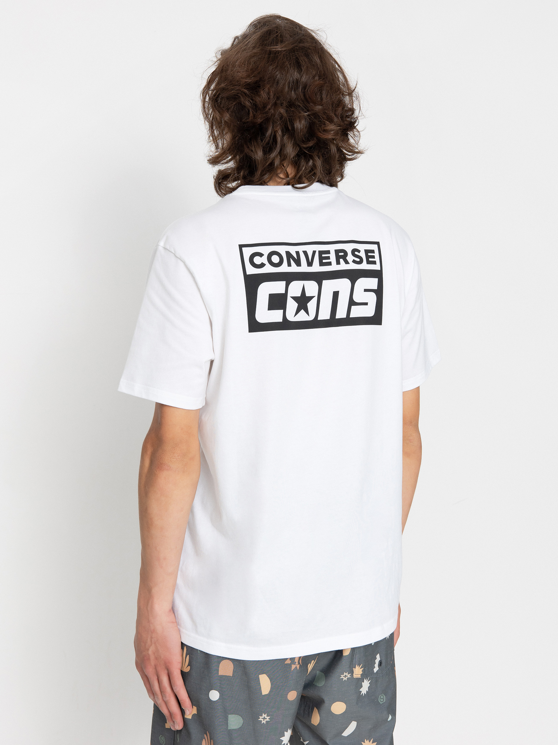 T-shirt Converse Cons (white/black)