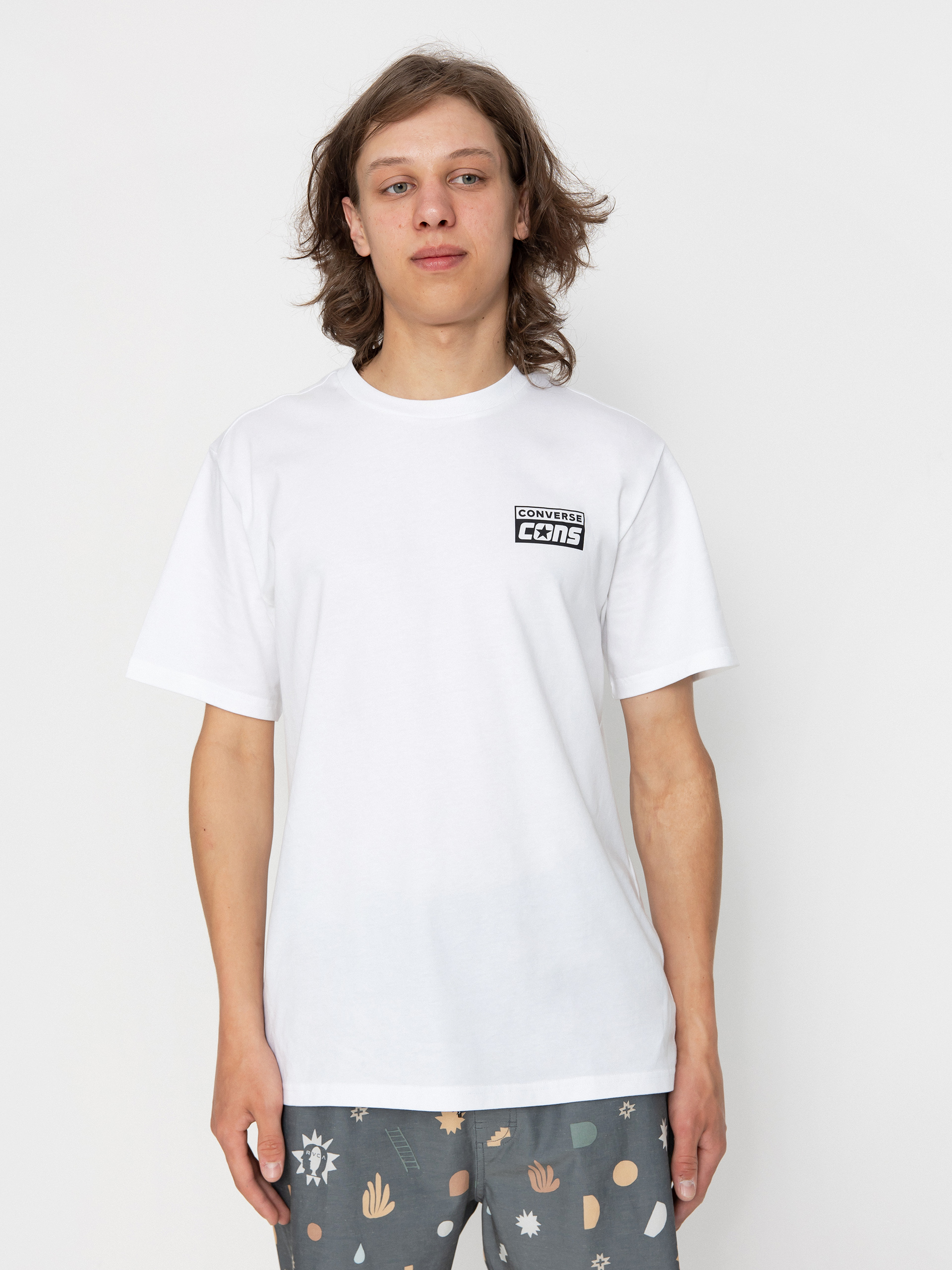 T-shirt Converse Cons (white/black)