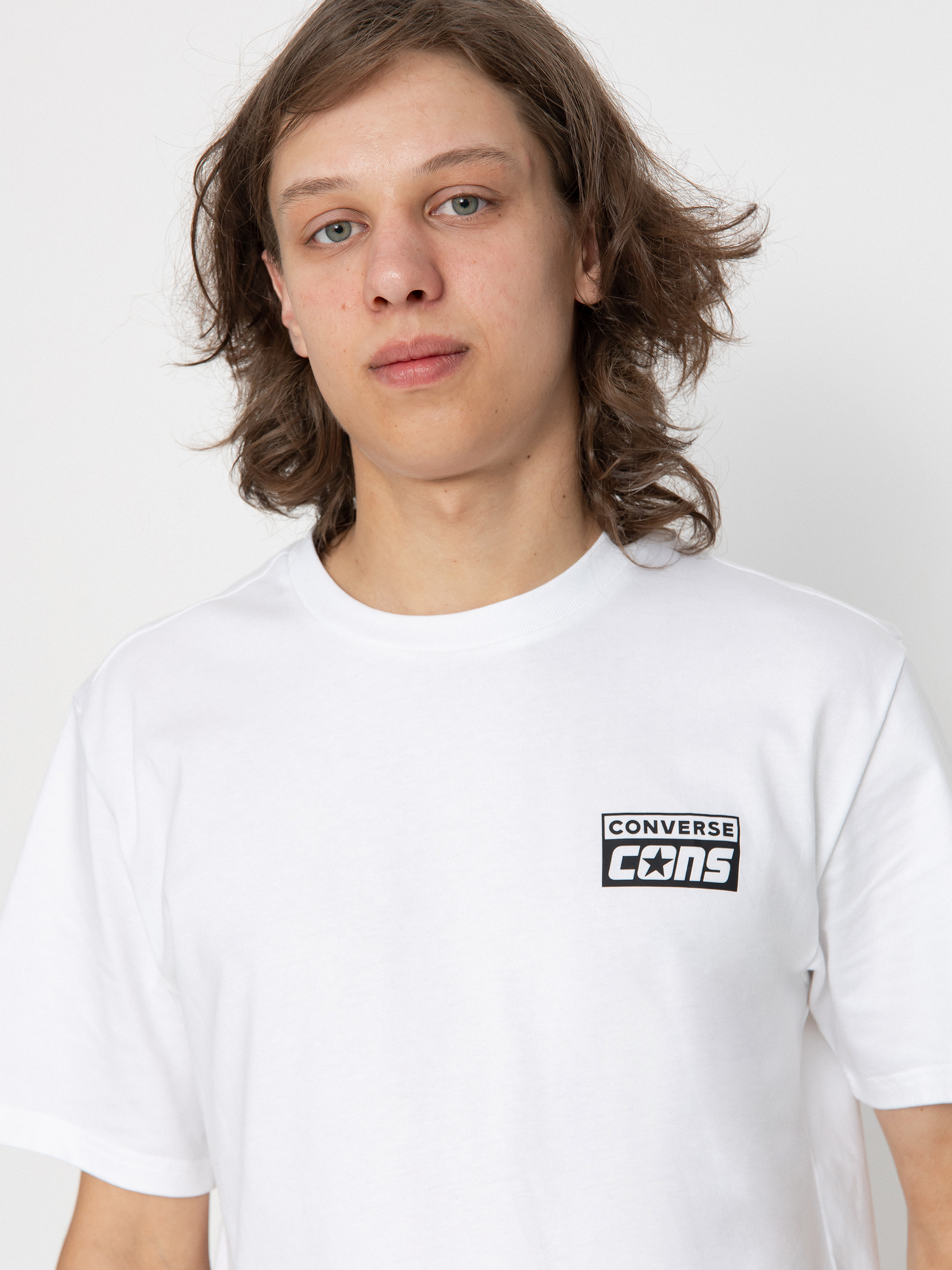 T-shirt Converse Cons (white/black)