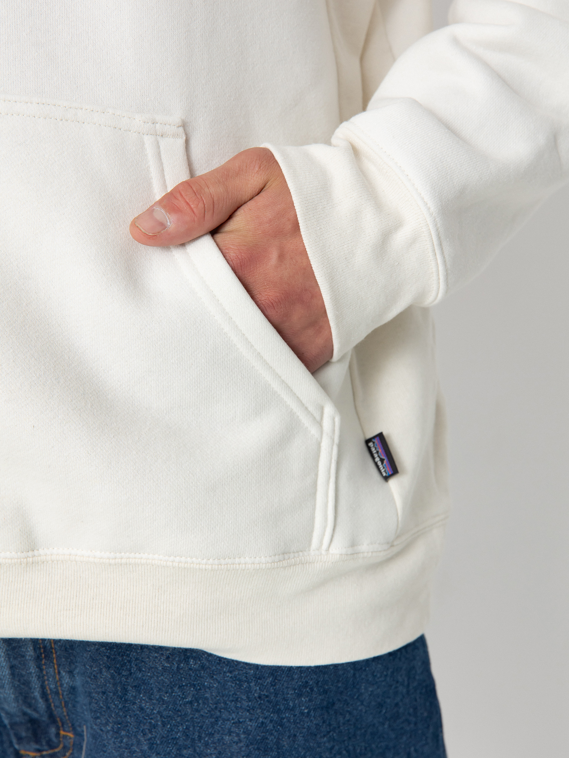 Bluza z kapturem Patagonia Unity Fitz Uprisal HD (birch white)