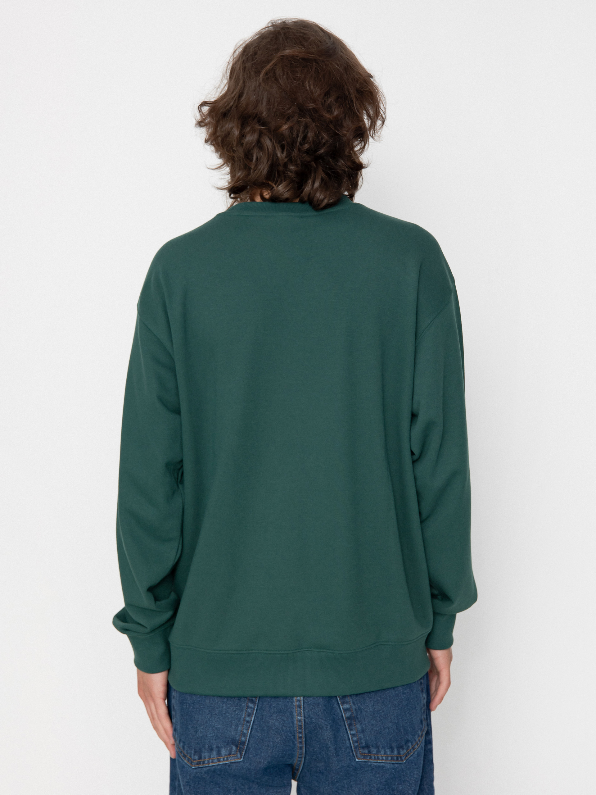 Bluza New Balance Small Logo French Terry (night green)