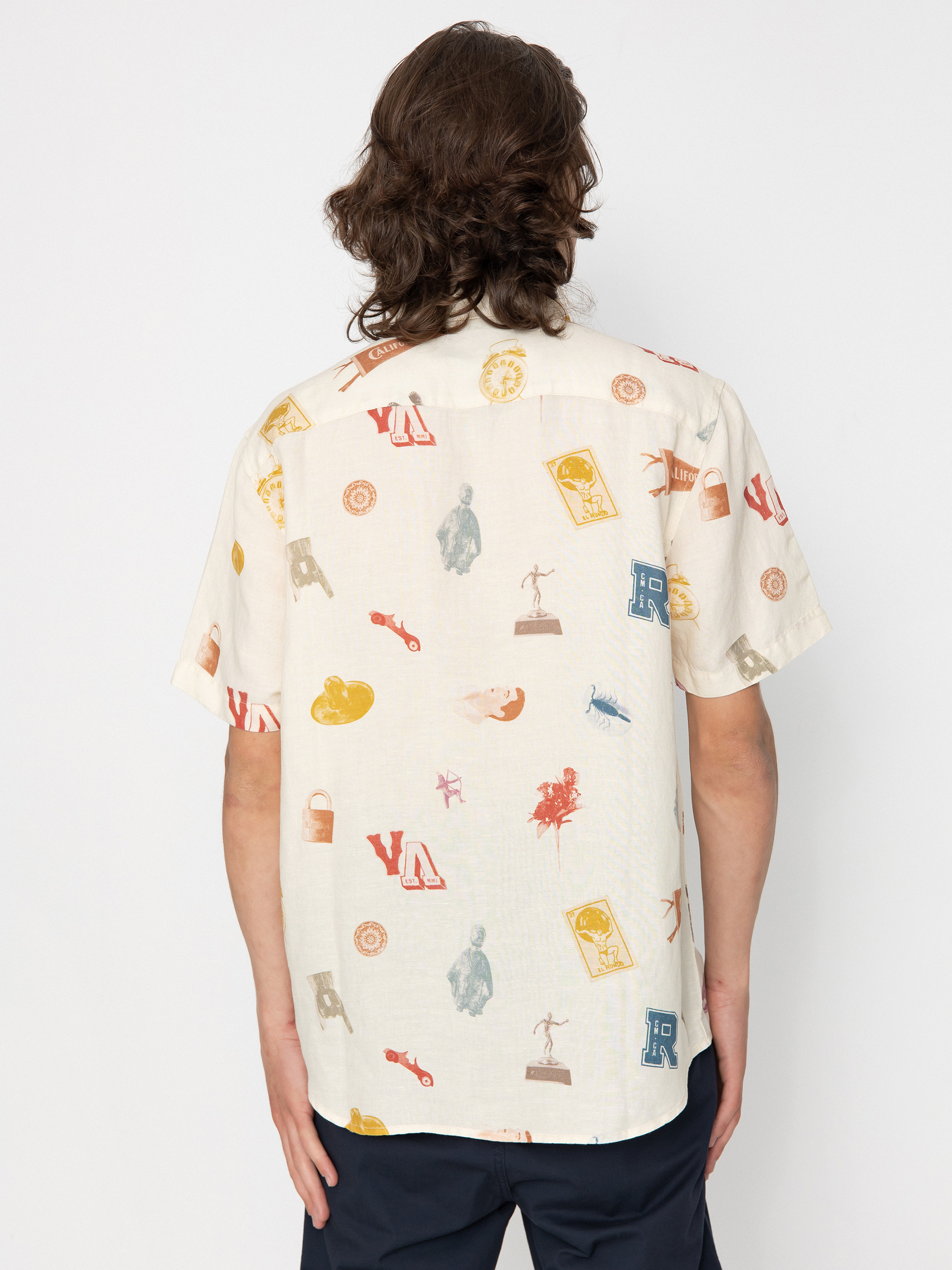 Koszula RVCA Artifacts (natural)