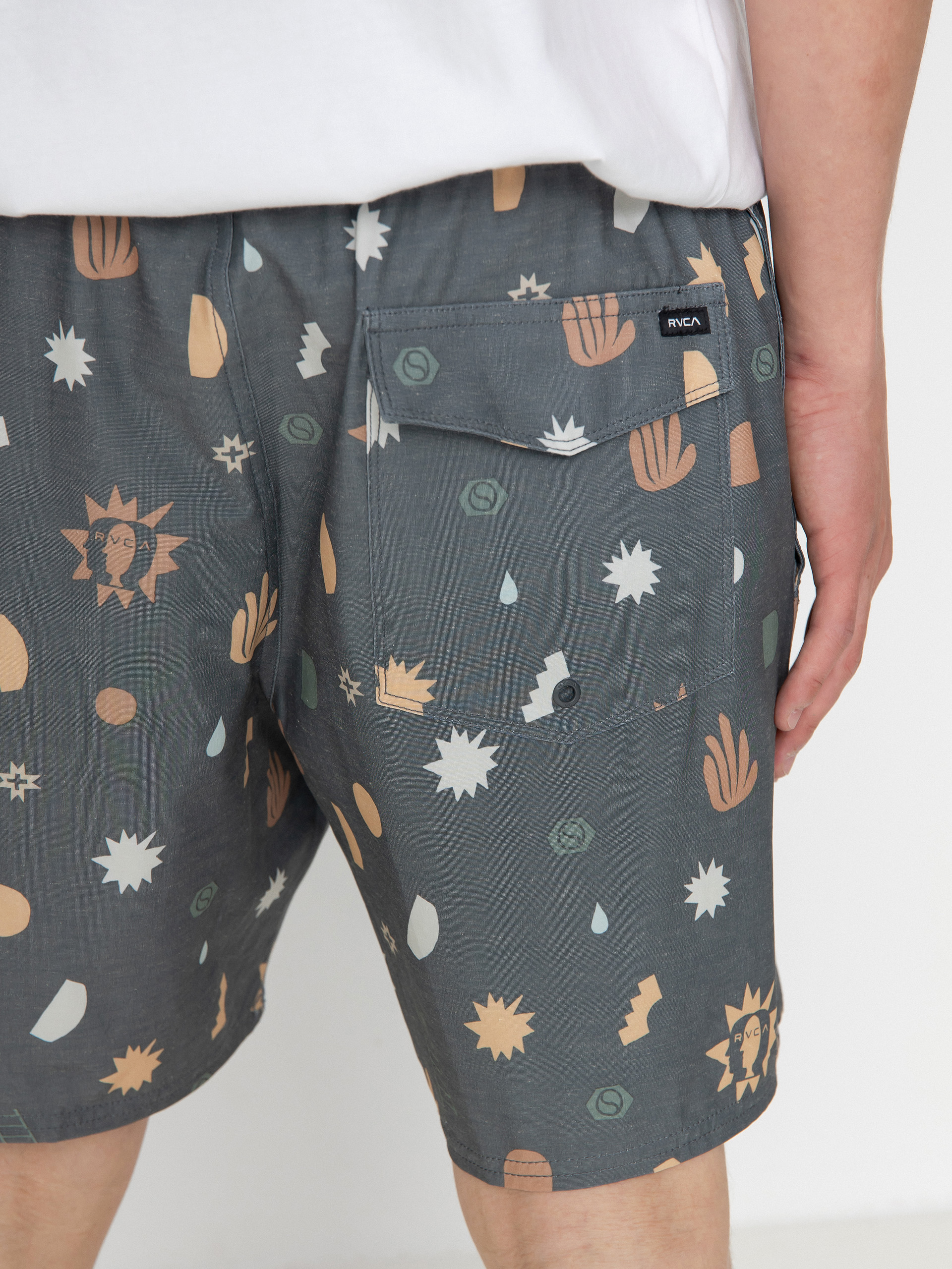 Boardshorty RVCA Atlas Elastic (pirate black)