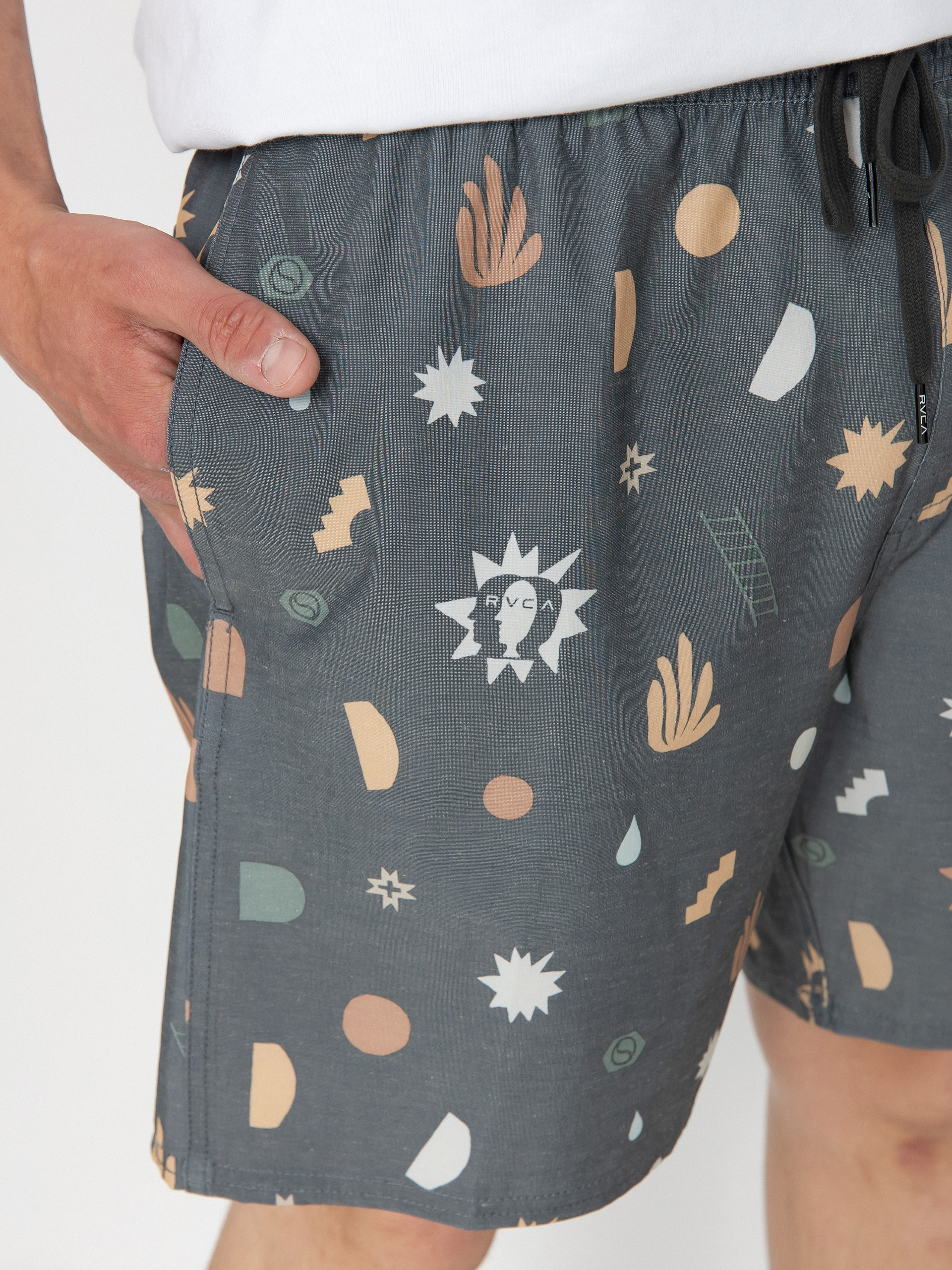 Boardshorty RVCA Atlas Elastic (pirate black)