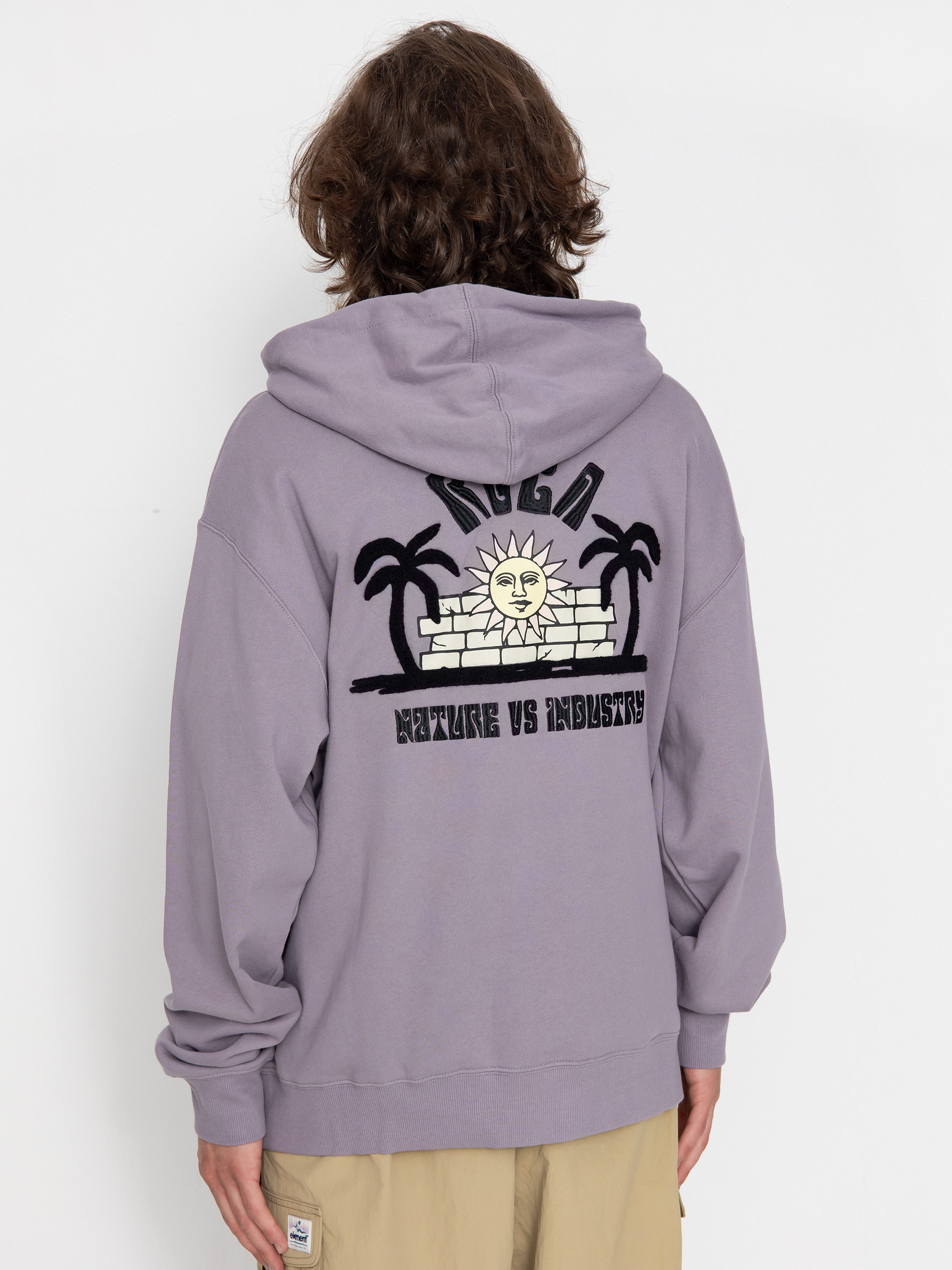 Bluza z kapturem RVCA Sun Trap HD (gray ridge)