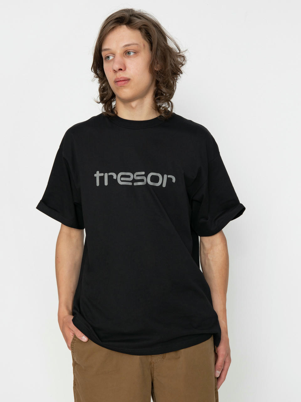 T-shirt Carhartt WIP X TRESOR Techno Alliance (black/dark grey reflective)