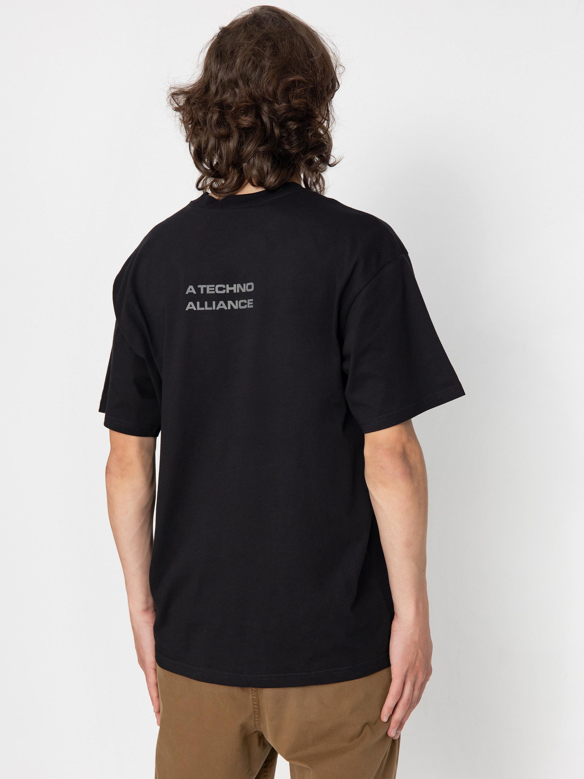 T-shirt Carhartt WIP X TRESOR Techno Alliance (black/dark grey reflective)