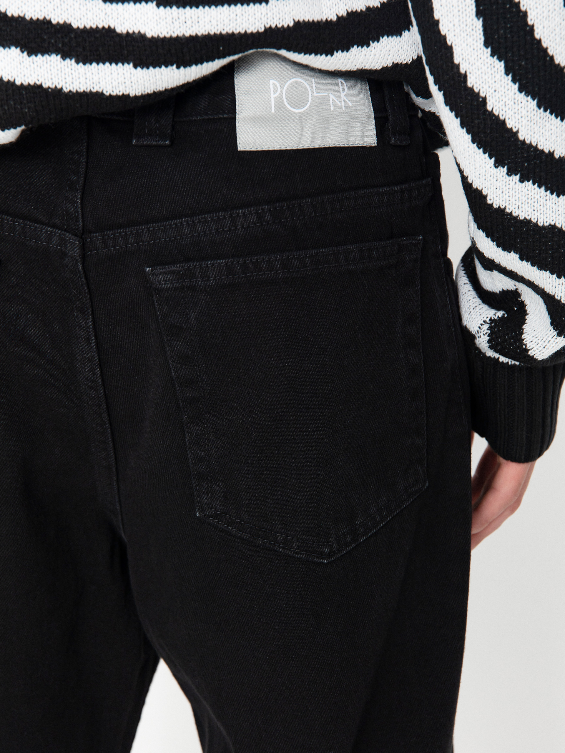 Spodnie Polar Skate 93! Denim (pitch black)