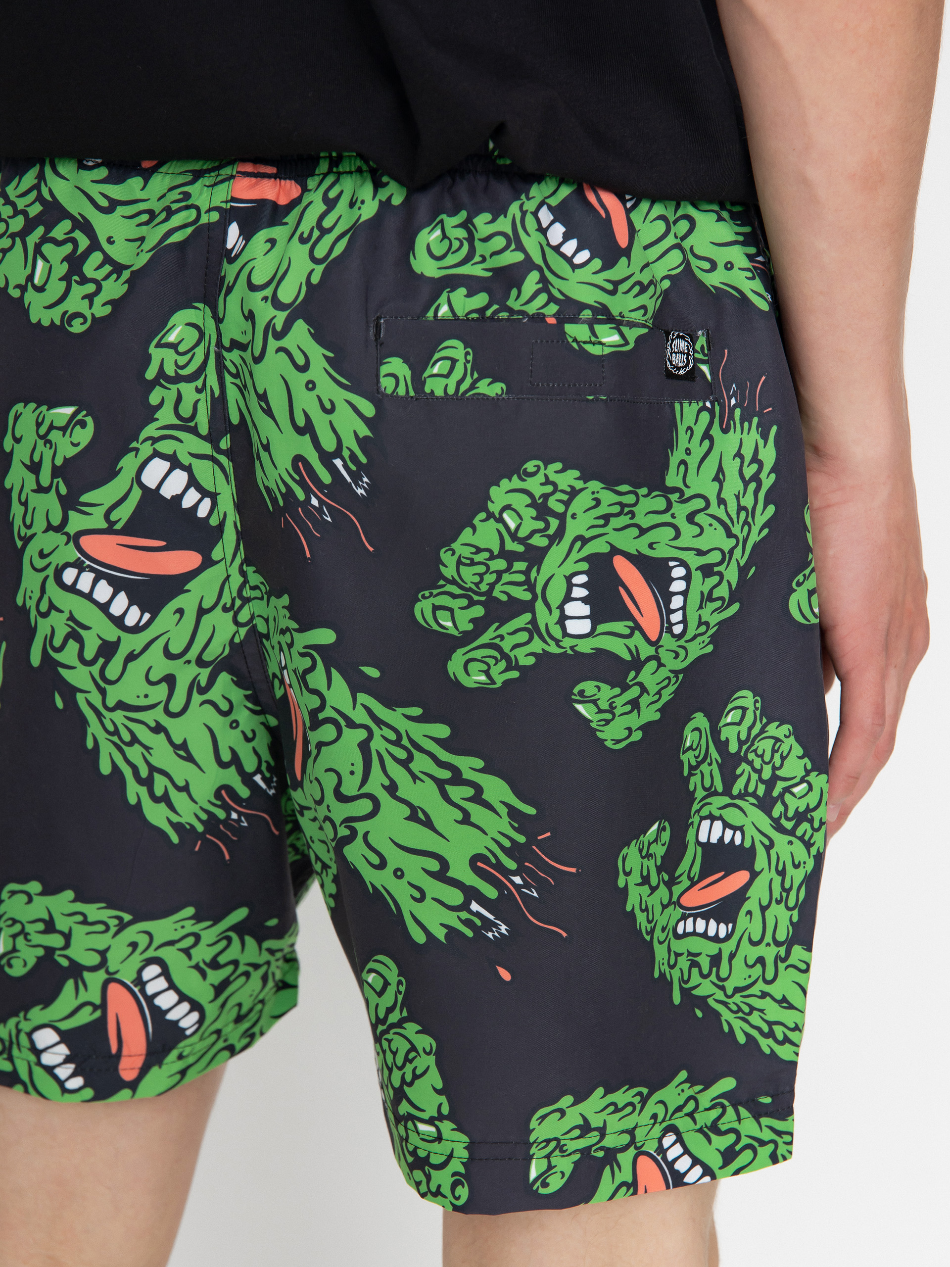 Szorty Santa Cruz Sb Hand Repeat (black)