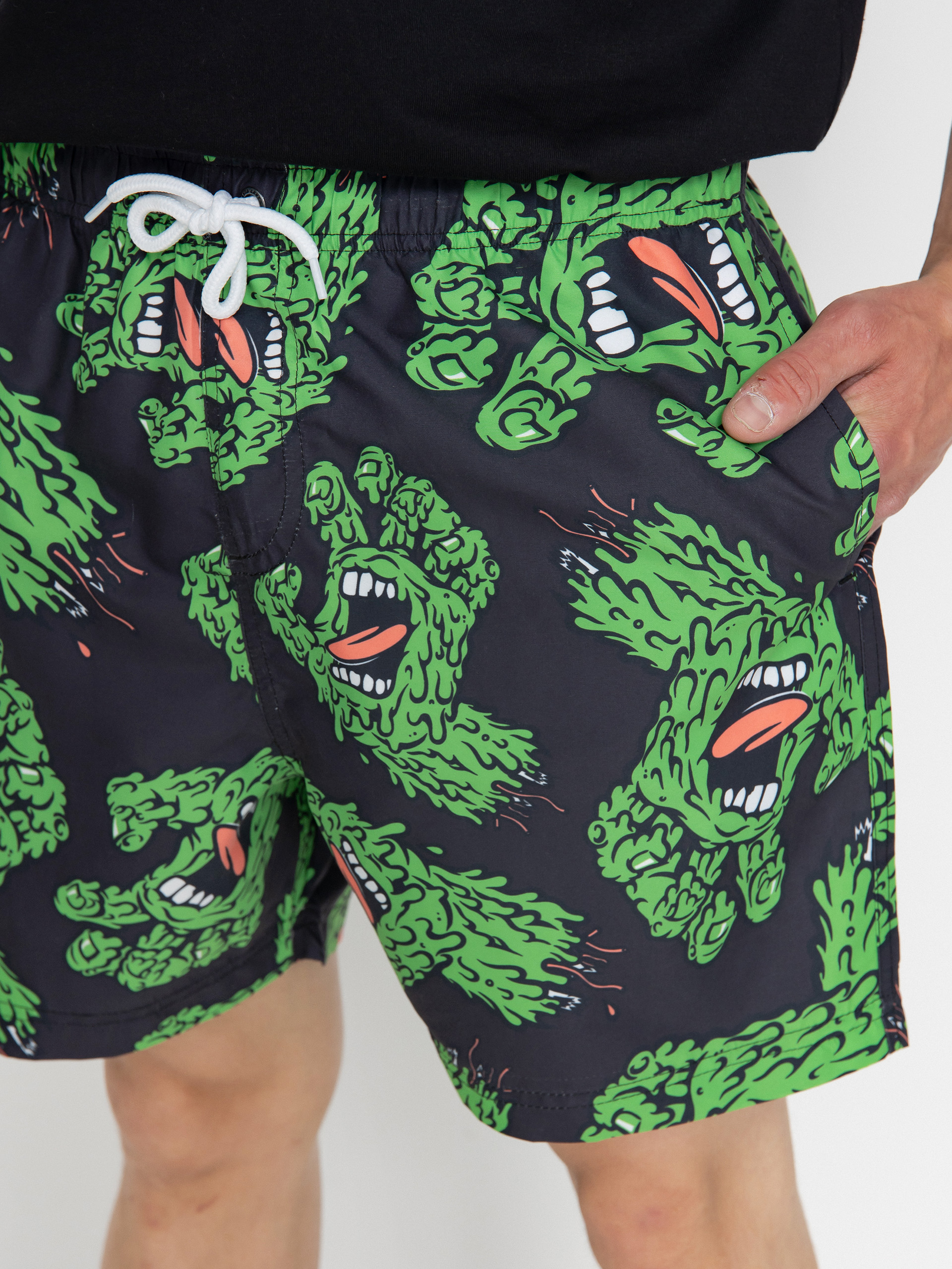 Szorty Santa Cruz Sb Hand Repeat (black)