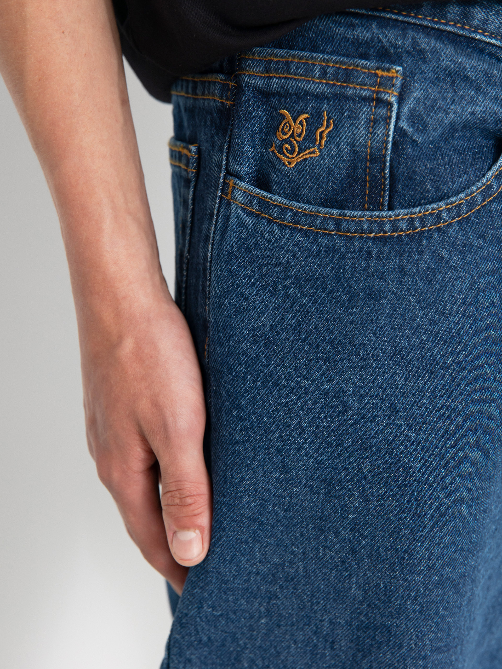 Spodnie Polar Skate 92! Denim (dark blue)