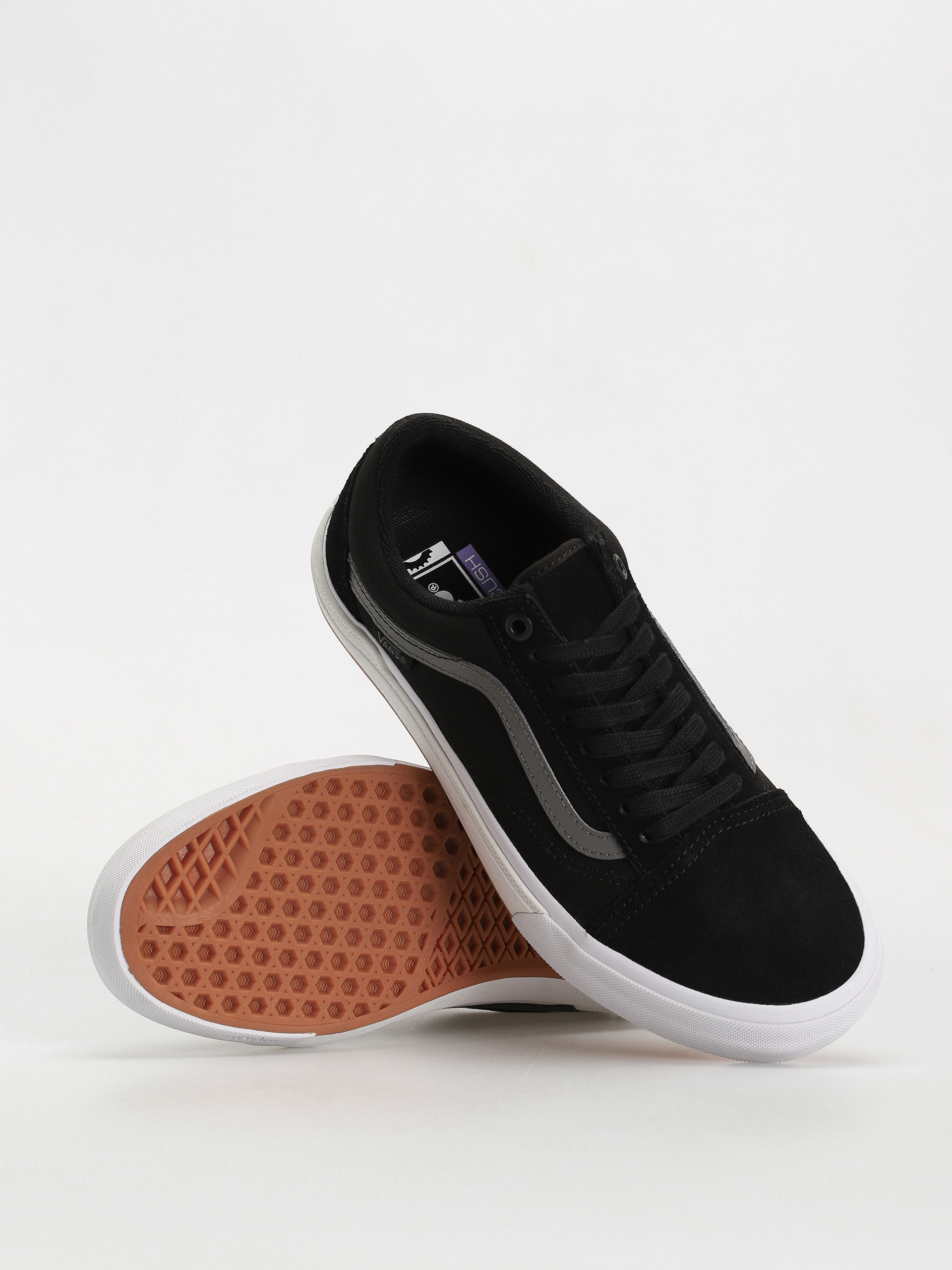 イコマンスベラタVANS BMX OLD SKOOL Buty Vans Bmx Old Skool - czarny (black/white/grey)