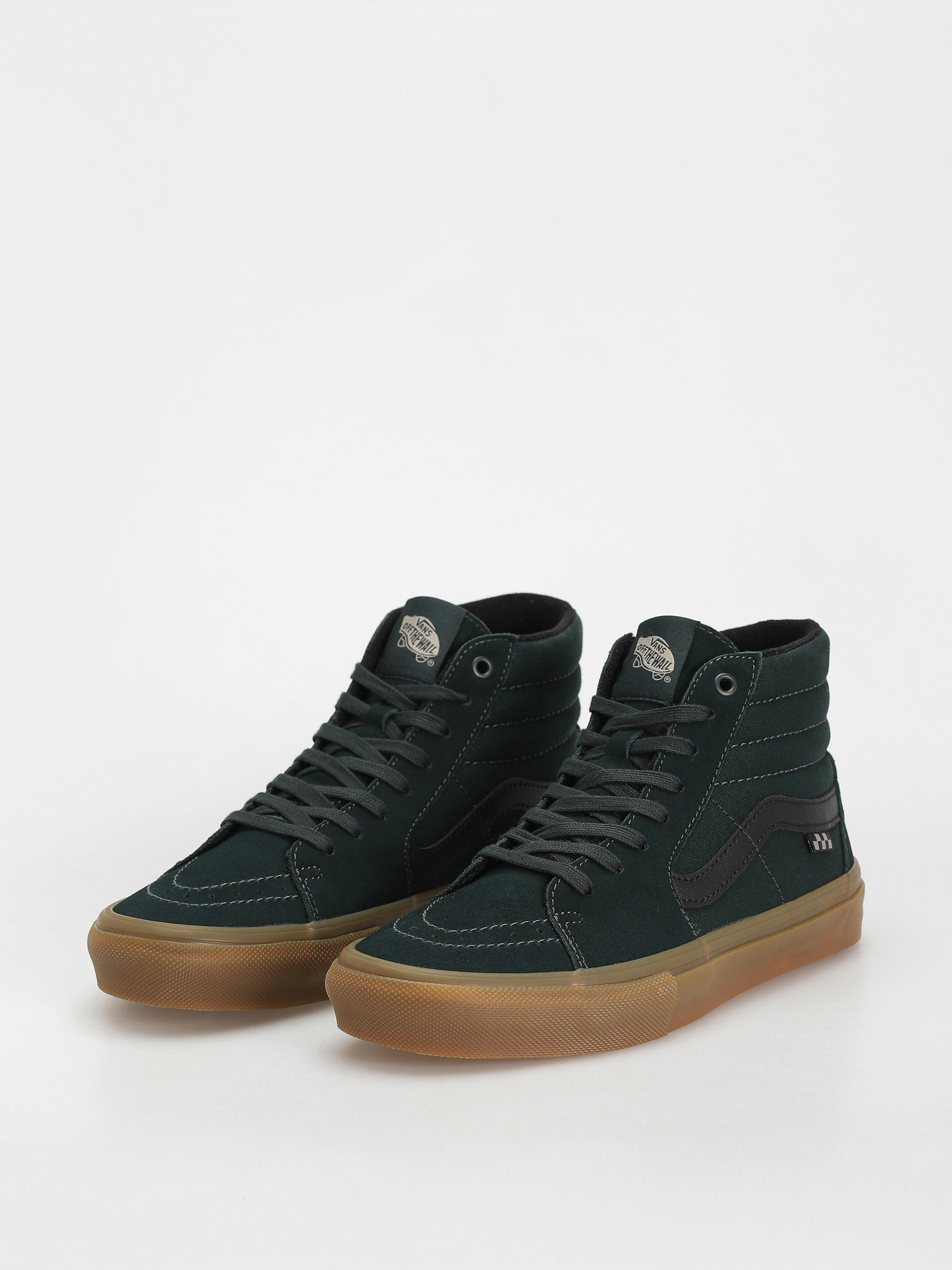 Buty Vans Skate Sk8 Hi (green/gum)