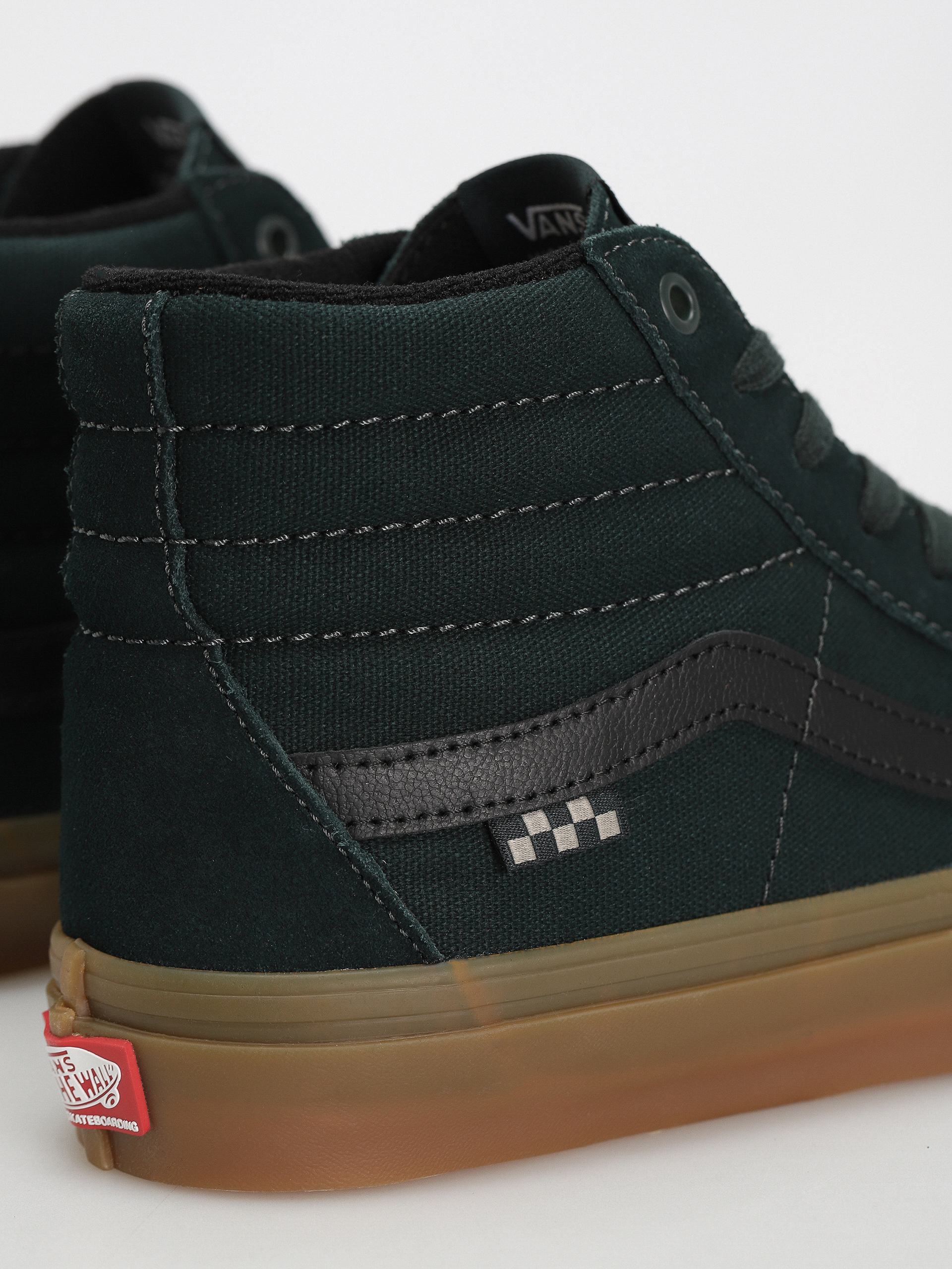 Buty Vans Skate Sk8 Hi (green/gum)