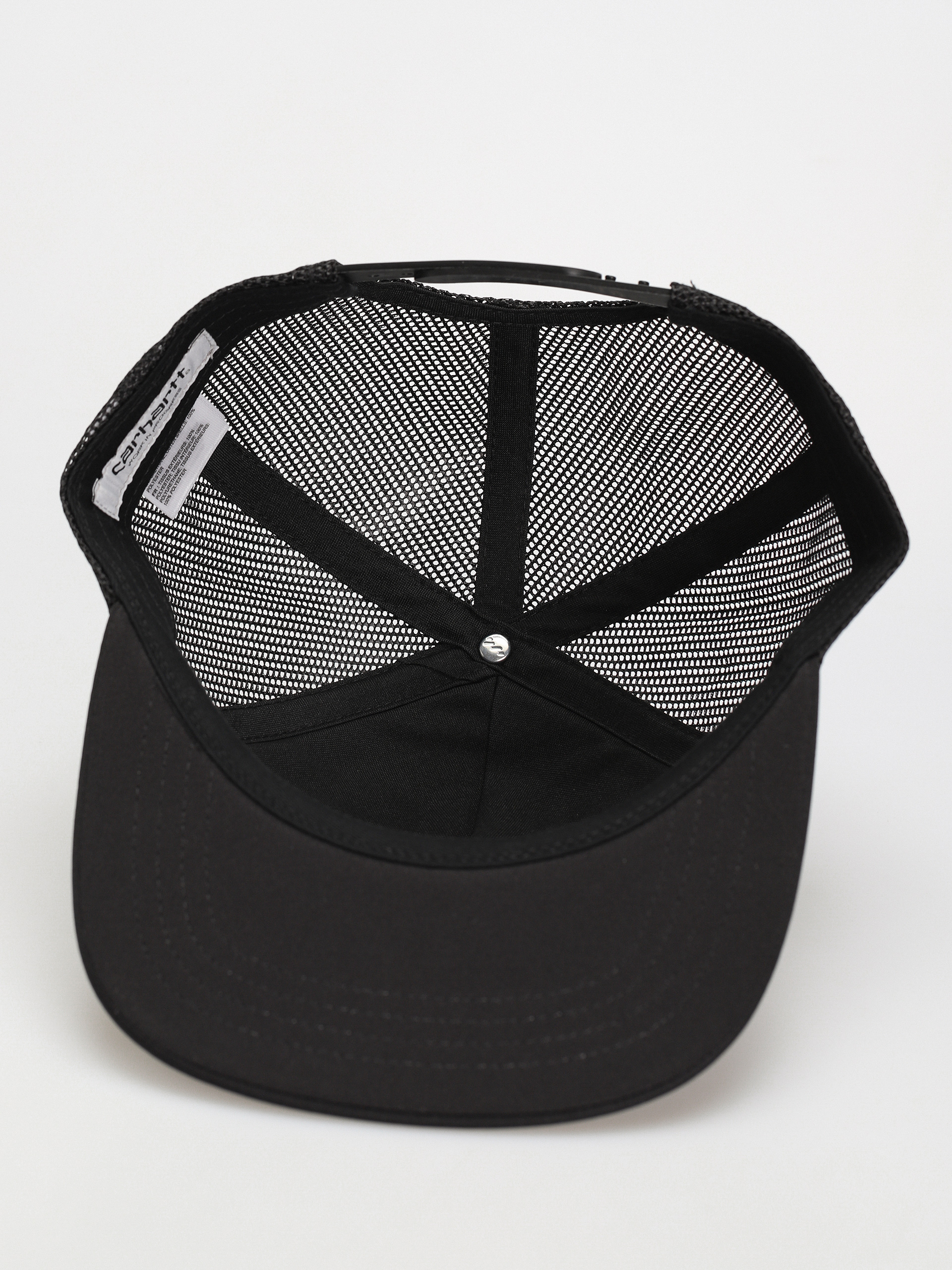 Czapka z daszkiem Carhartt WIP Ablaze Trucker (black/white)