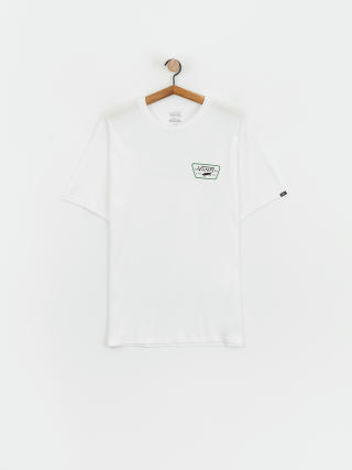 T-shirt Vans Full Patch Back (white/black/verdant grn)