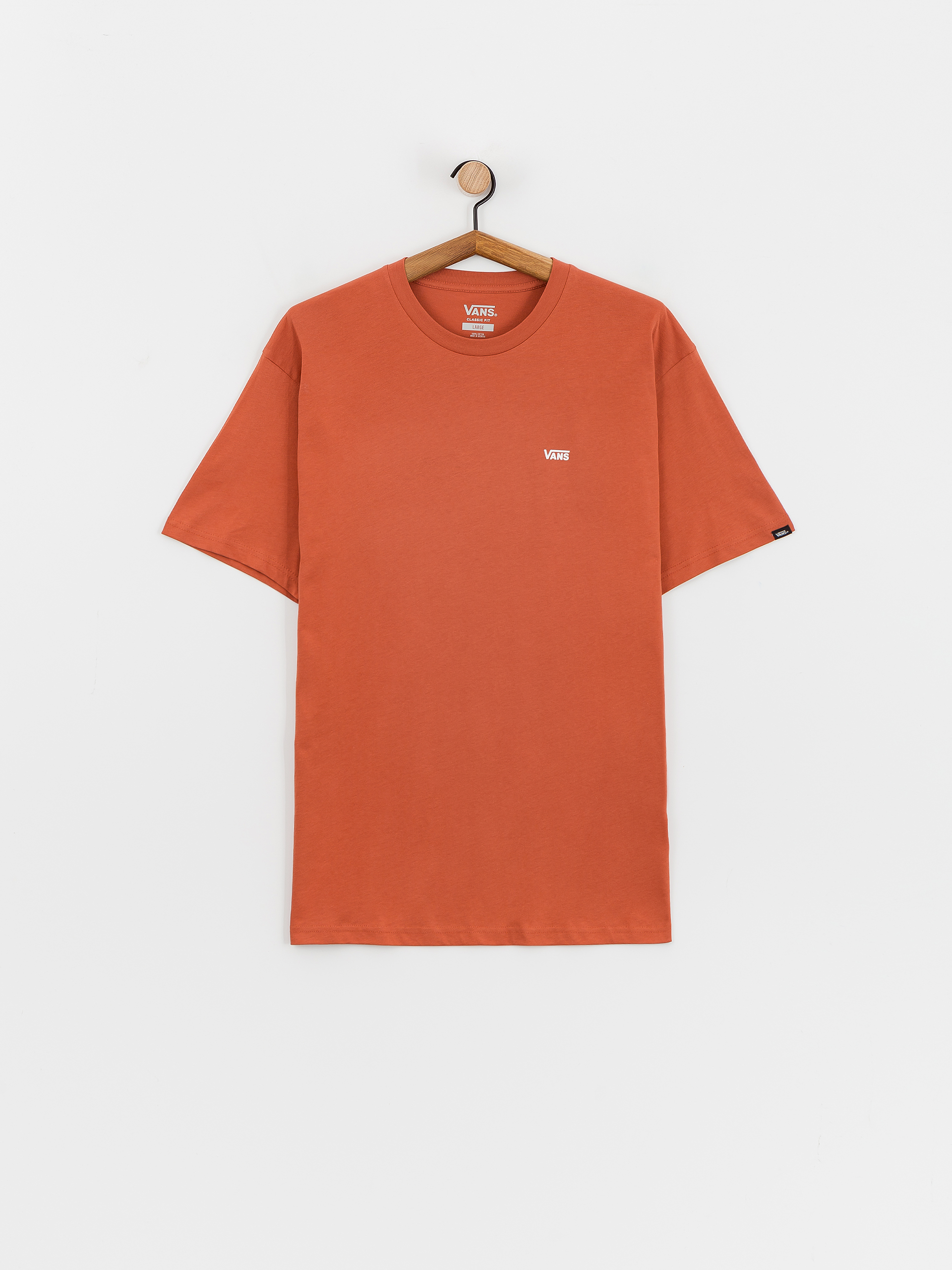 T-shirt Vans Left Chest Logo (auburn)