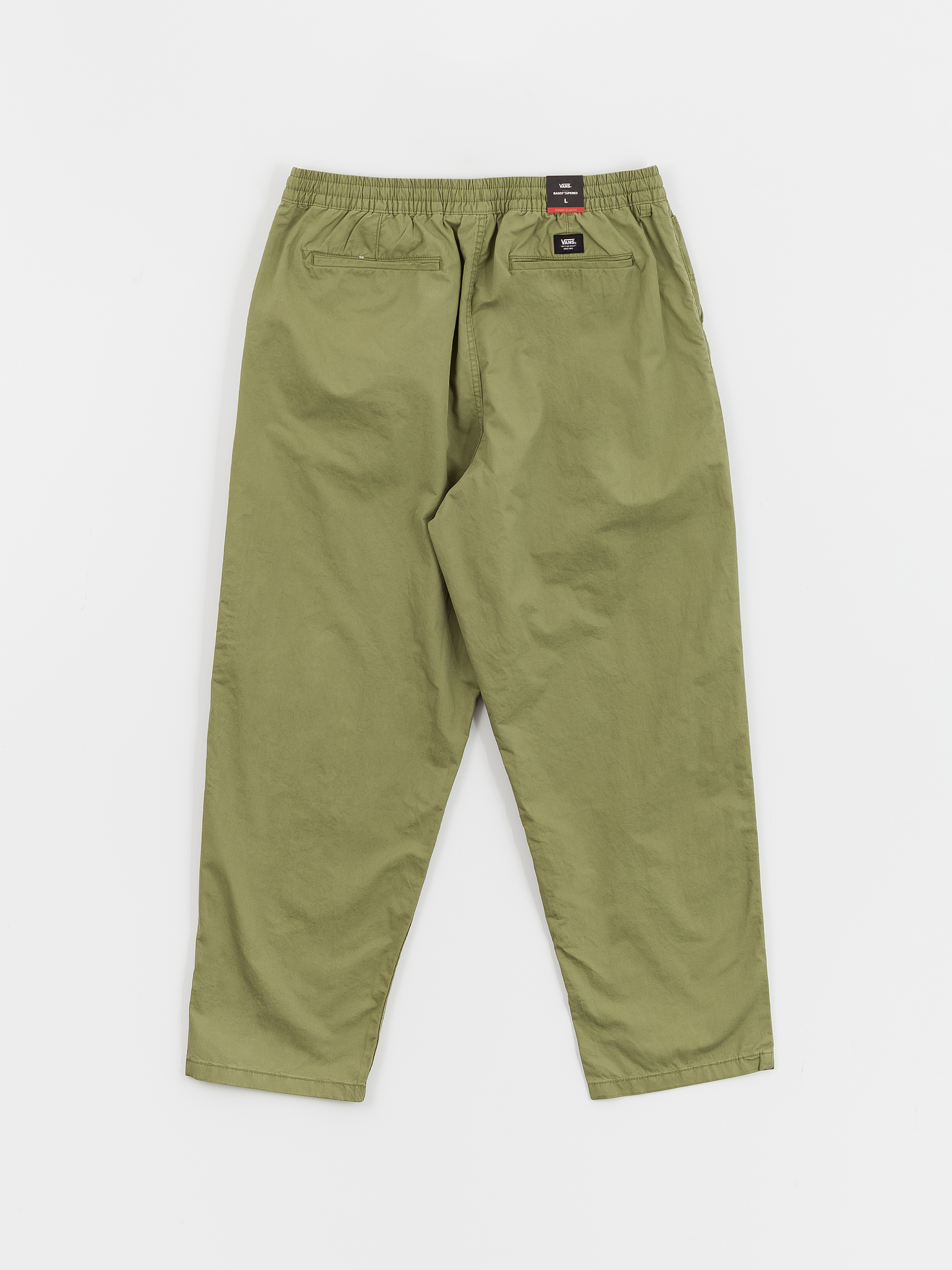 Spodnie Vans Range Baggy Tapered Elastic Waist (loden green)
