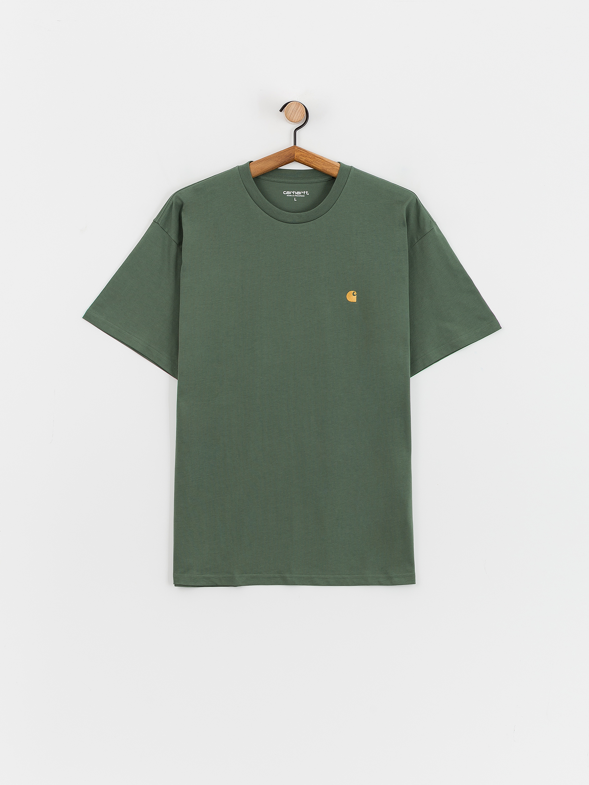 T-shirt Carhartt WIP Chase (duck green/gold)