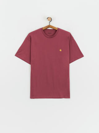 T-shirt Carhartt WIP Chase (dusty fuchsia/gold)