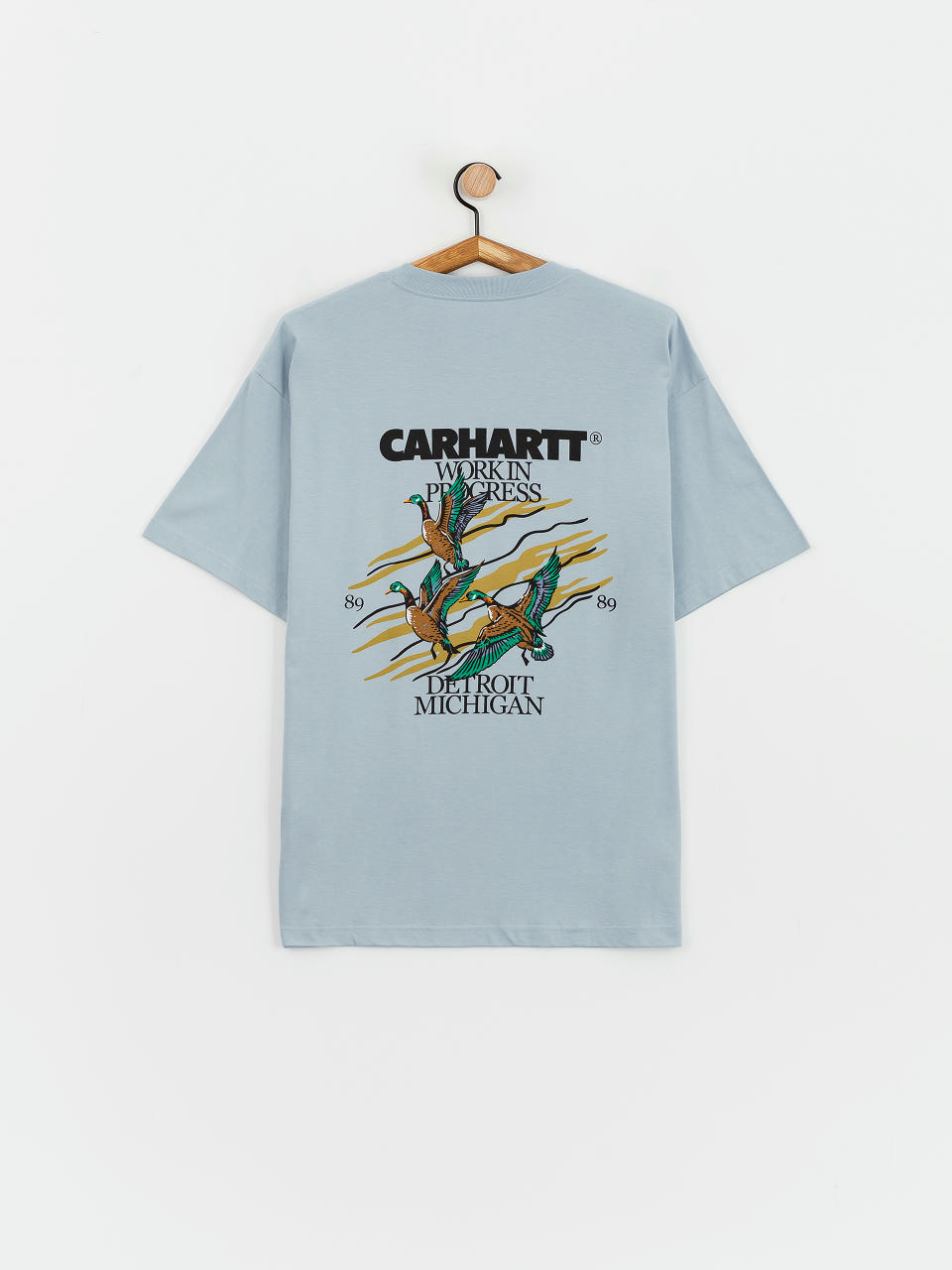 T-shirt Carhartt WIP Ducks (misty sky)