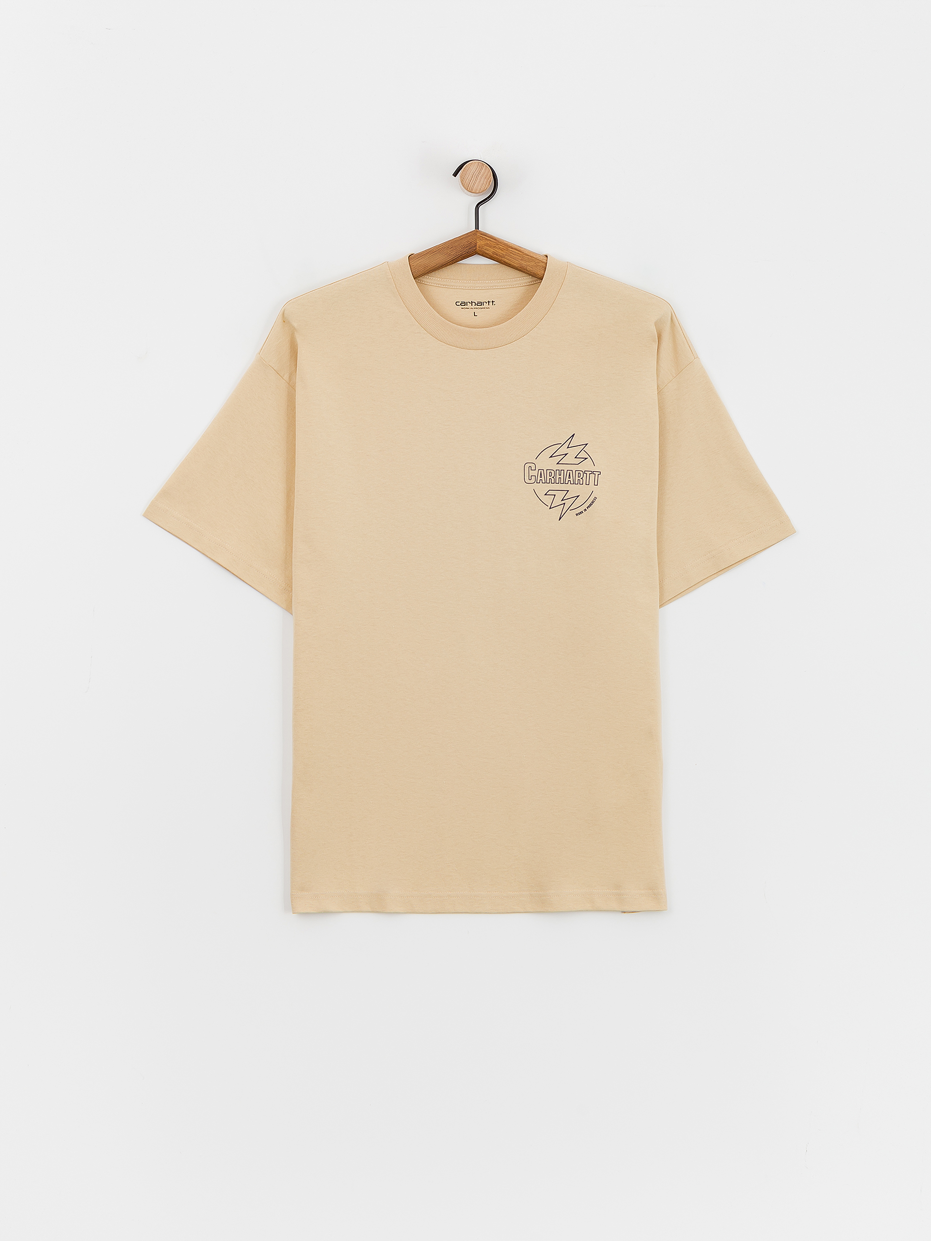 T-shirt Carhartt WIP Ablaze (cornsilk/air force blue)